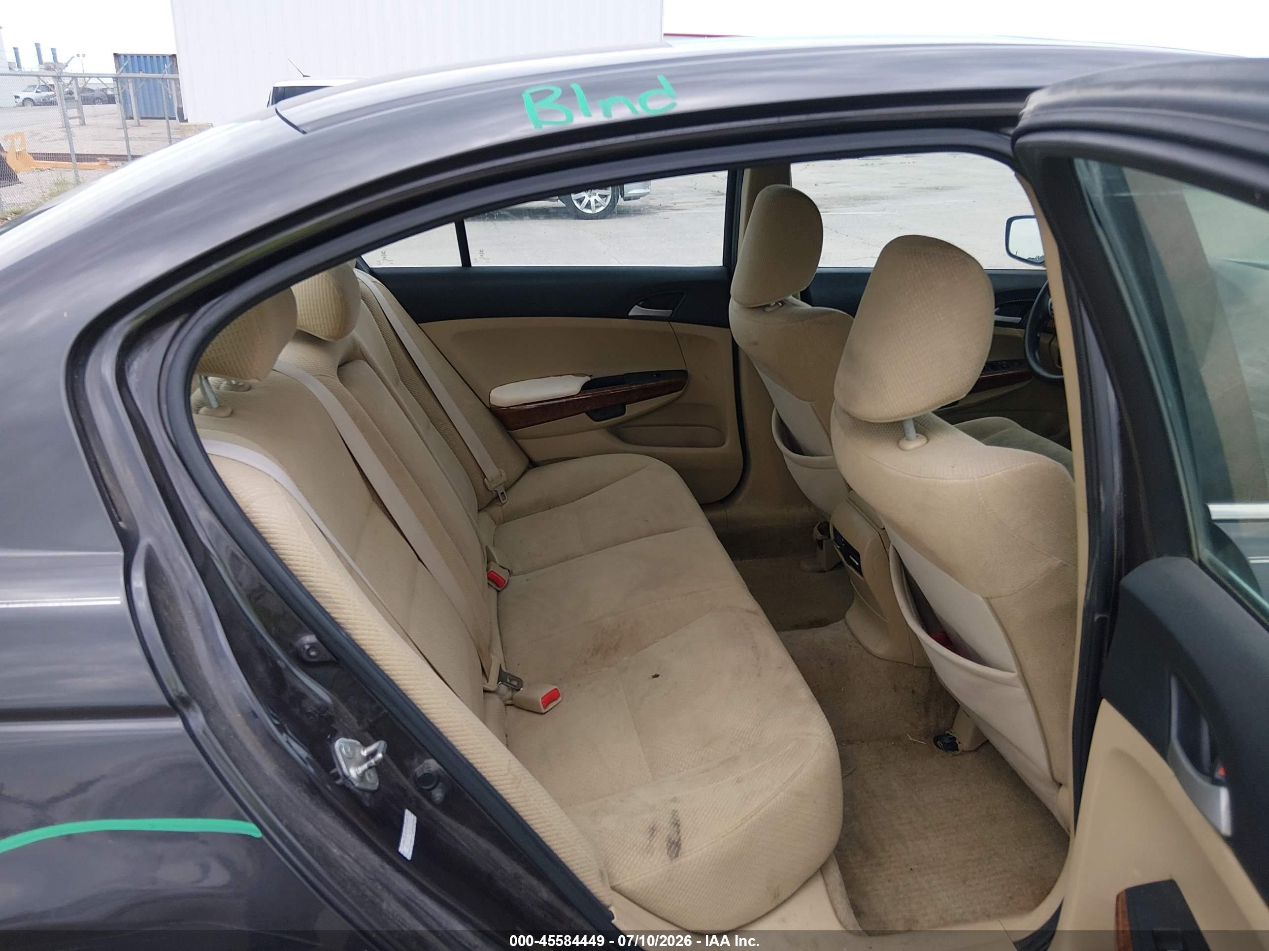 2011 Honda Accord 2.4 Ex Серый vin: 1HGCP2F76BA042132