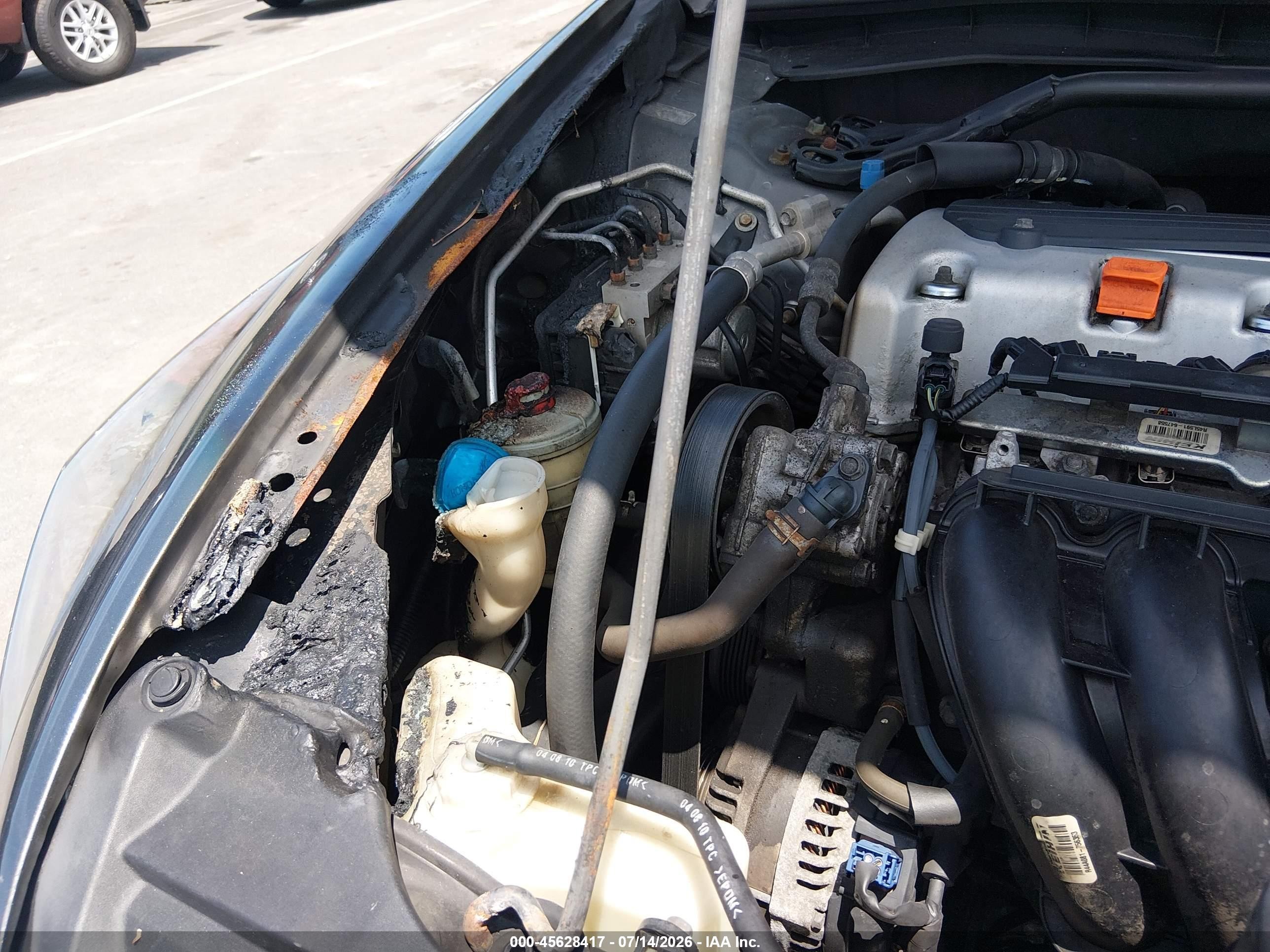 2011 Honda Accord 2.4 Ex Gray vin: 1HGCP2F76BA089628