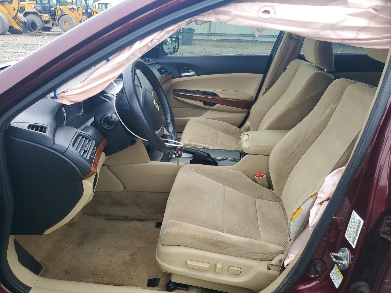 2011 Honda Accord Ex Burgundy vin: 1HGCP2F76BA108565