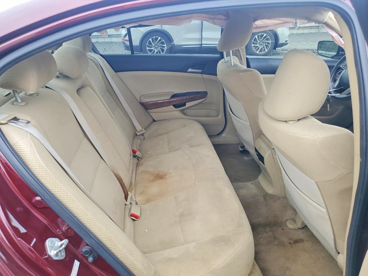 2011 Honda Accord Ex Burgundy vin: 1HGCP2F76BA108565