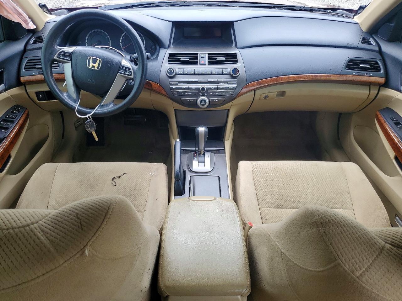 2011 Honda Accord Ex Burgundy vin: 1HGCP2F76BA108565