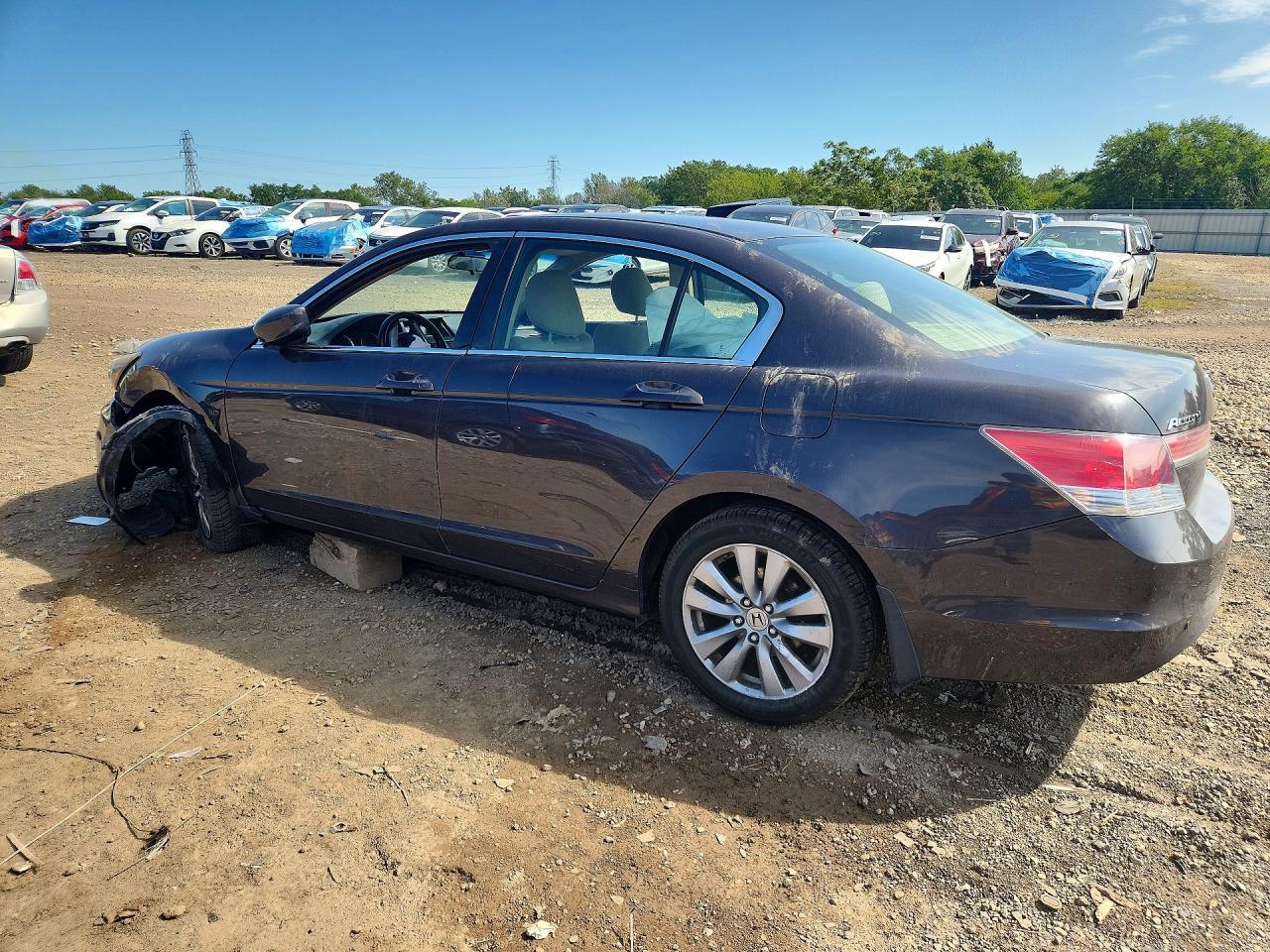2011 Honda Accord Ex Black vin: 1HGCP2F76BA132719