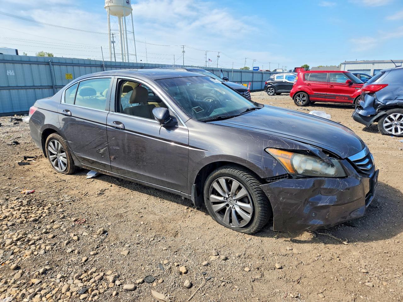 2011 Honda Accord Ex Black vin: 1HGCP2F76BA132719