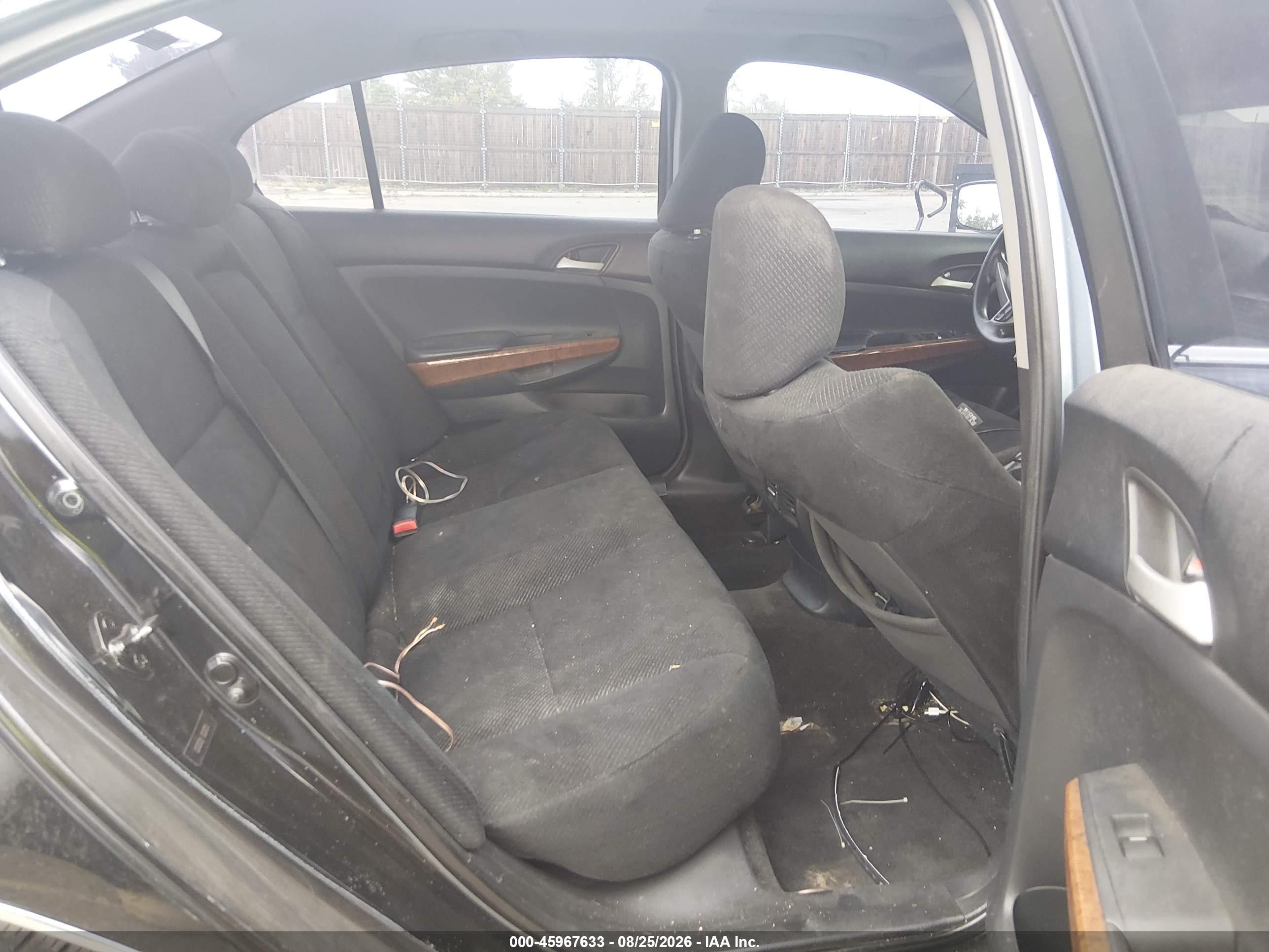 2011 Honda Accord 2.4 Ex Black vin: 1HGCP2F76BA153988