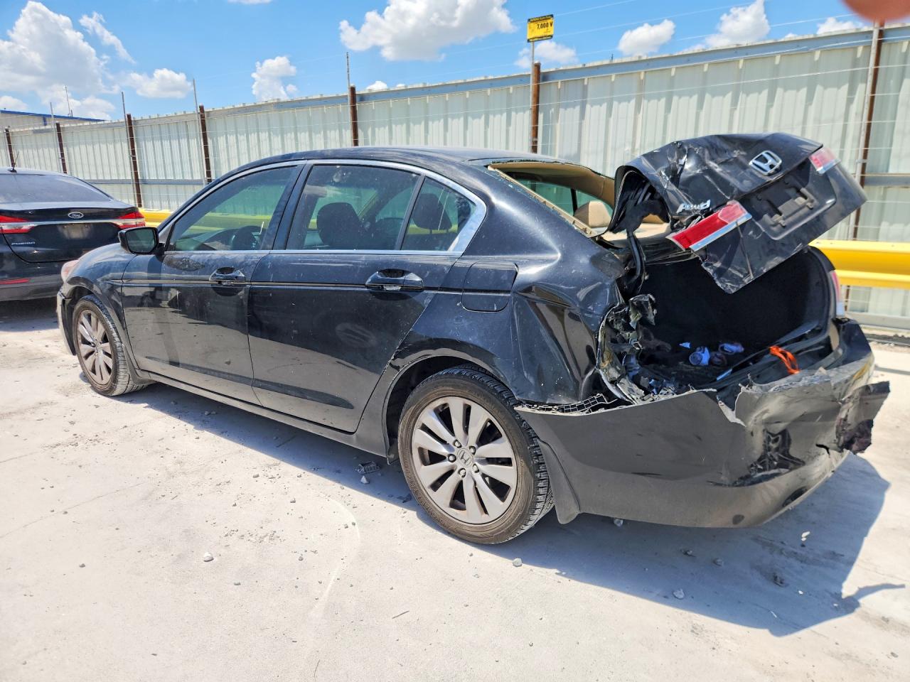 2012 Honda Accord Ex Black vin: 1HGCP2F76CA014249