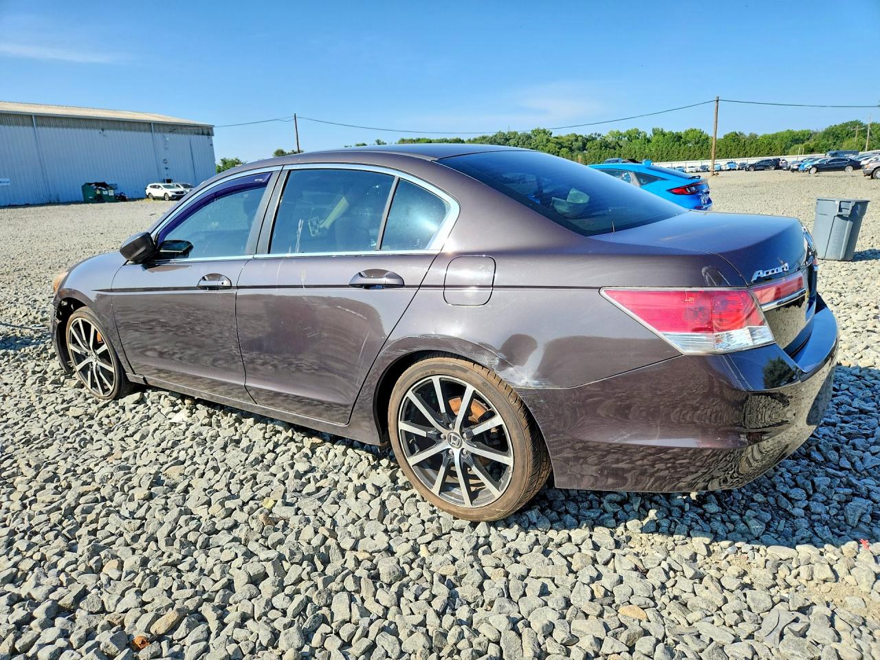 2012 Honda Accord Ex Серый vin: 1HGCP2F76CA027454