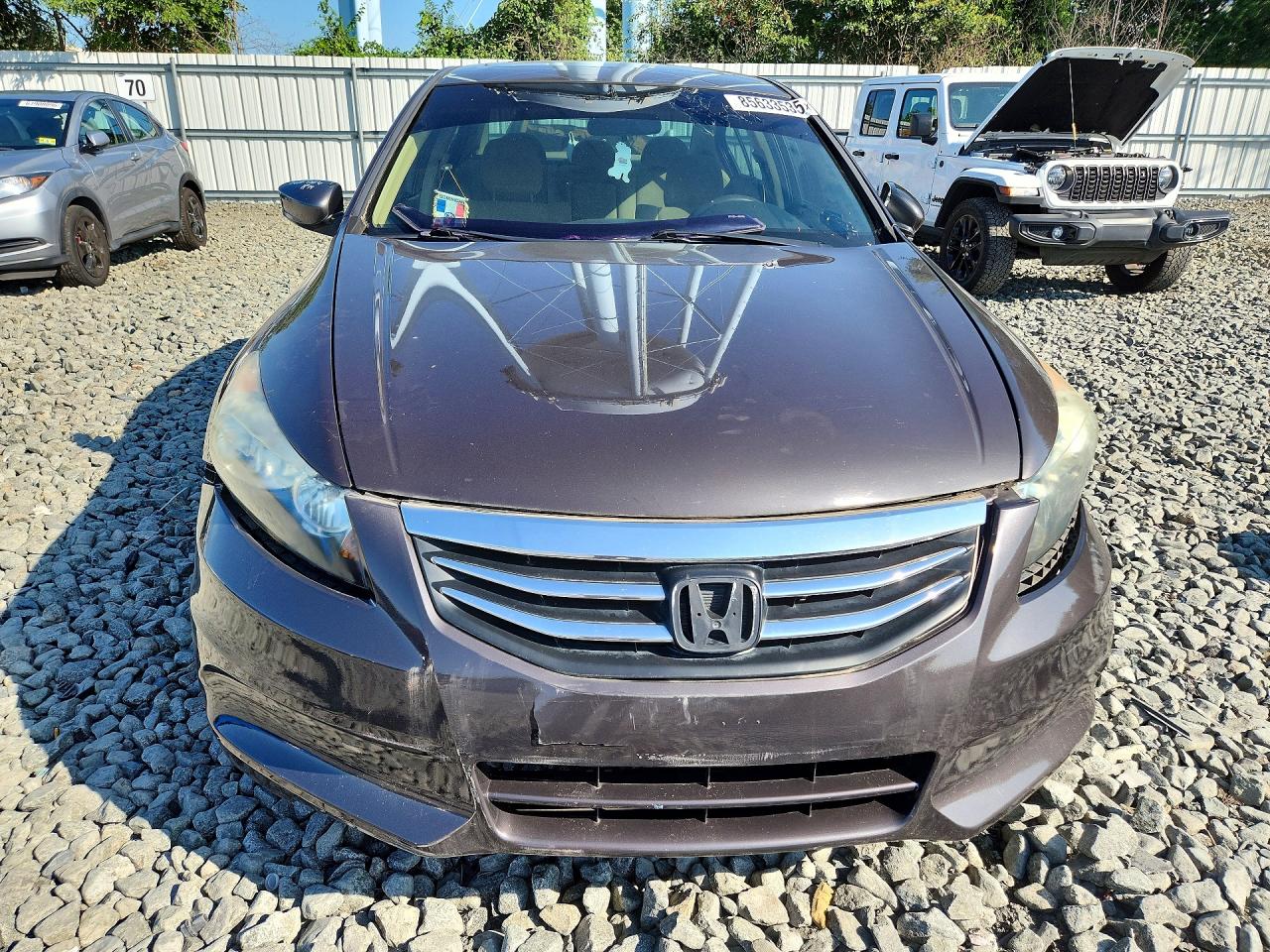 2012 Honda Accord Ex Серый vin: 1HGCP2F76CA027454