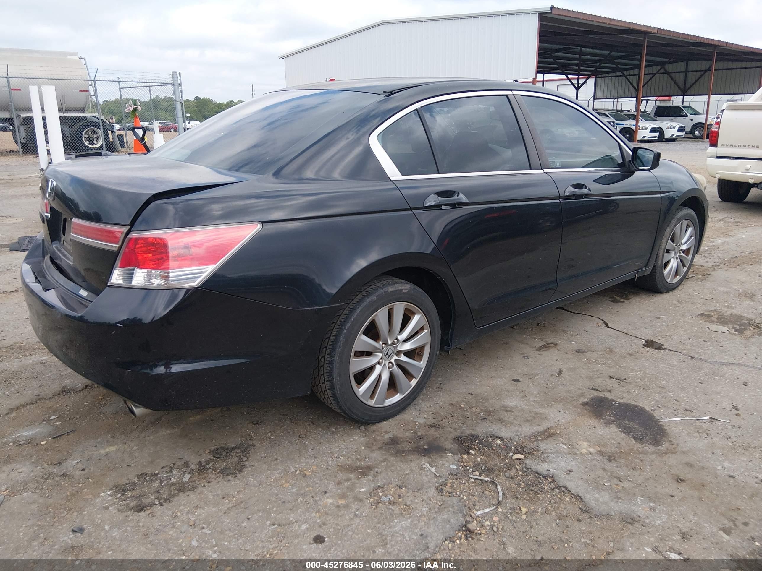 2012 Honda Accord 2.4 Ex Black vin: 1HGCP2F76CA152437