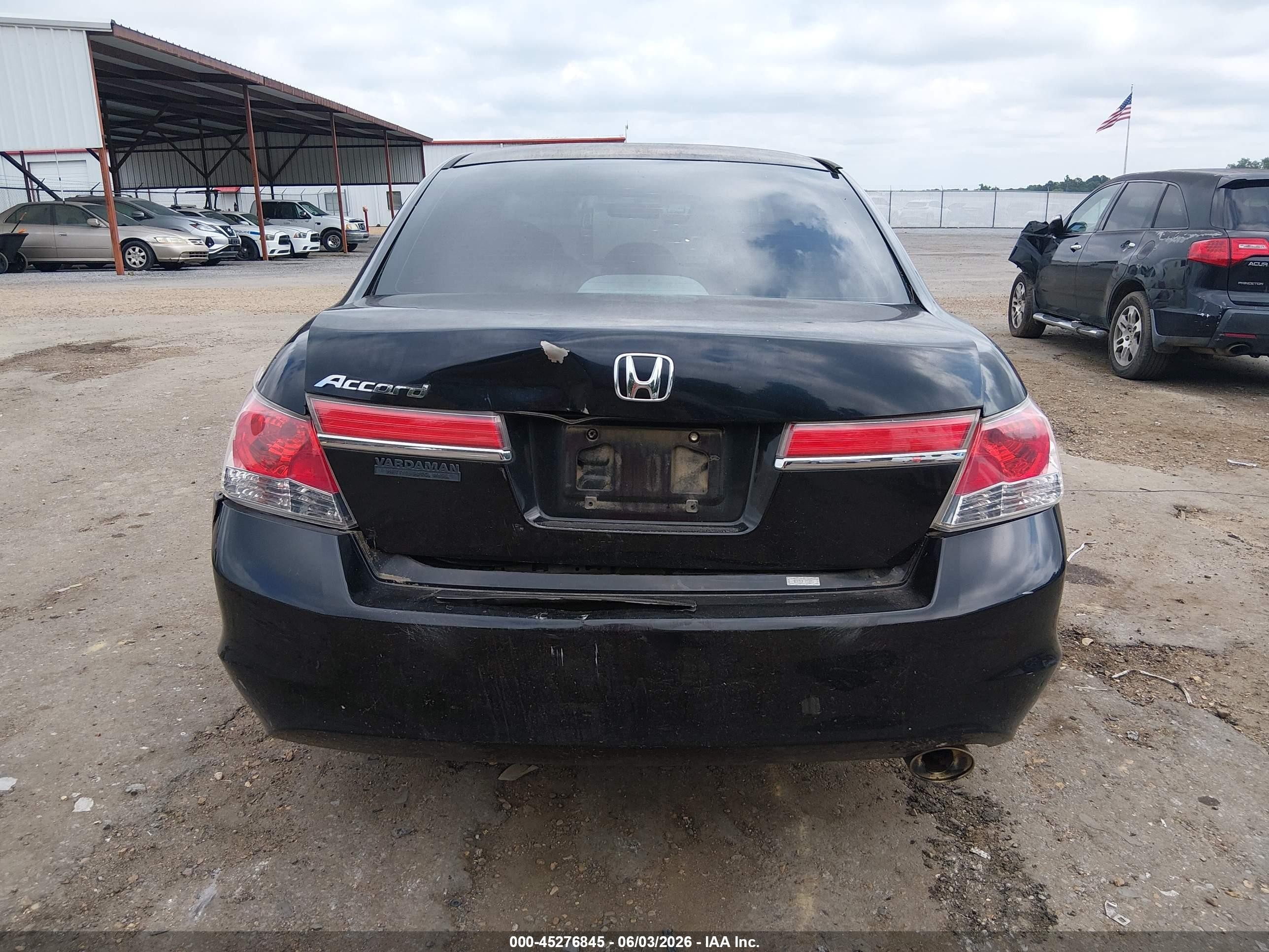 2012 Honda Accord 2.4 Ex Black vin: 1HGCP2F76CA152437