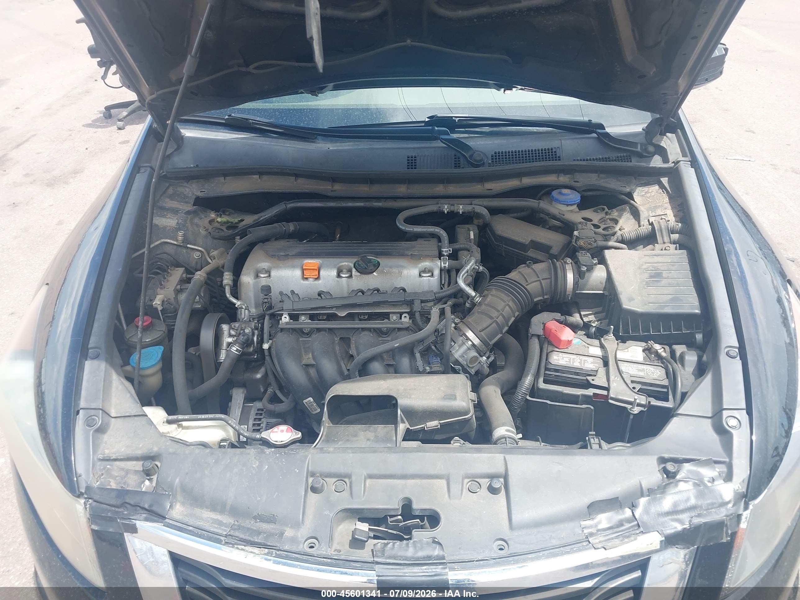 2010 Honda Accord 2.4 Ex Черный vin: 1HGCP2F77AA008425