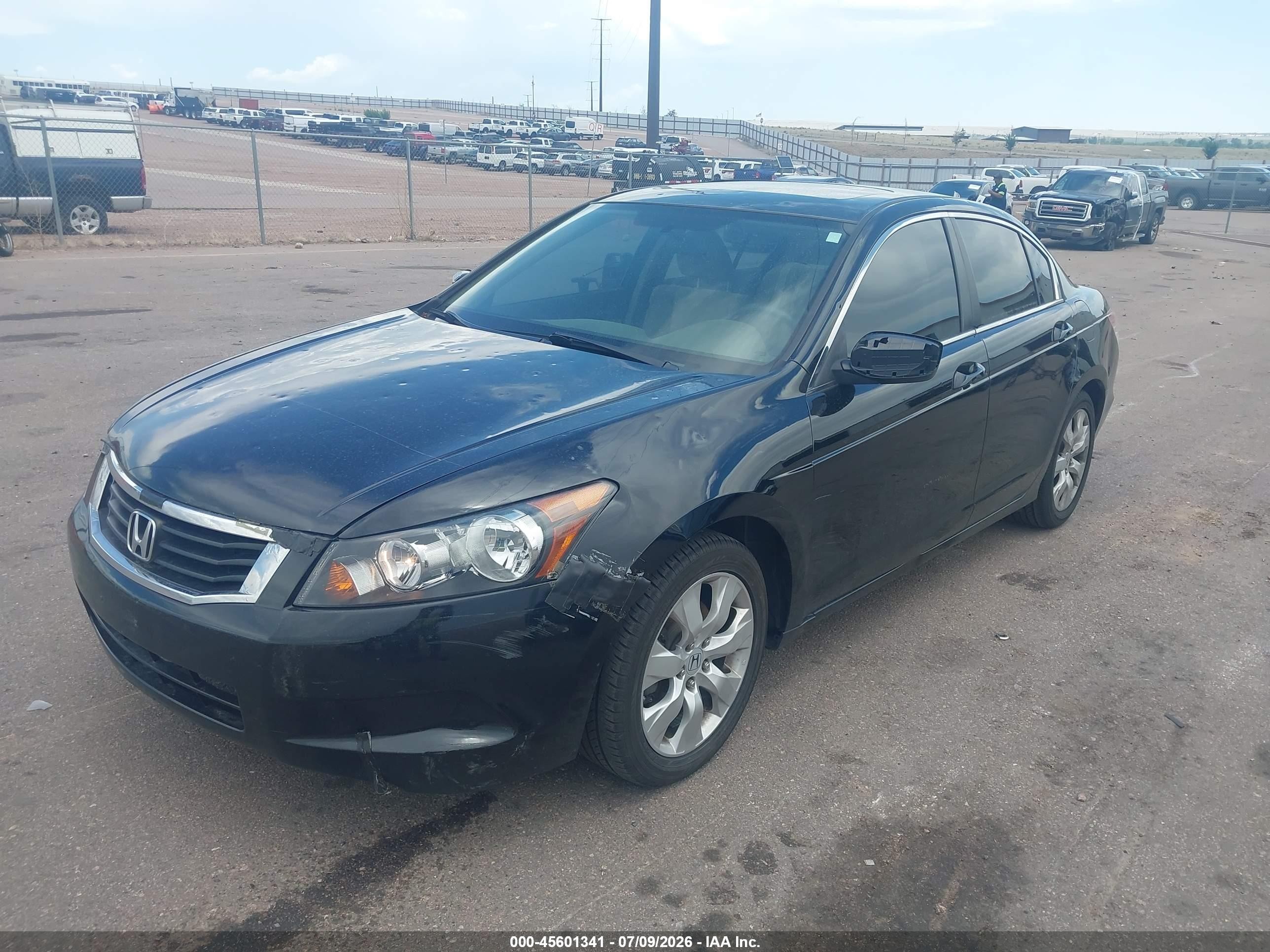 2010 Honda Accord 2.4 Ex Черный vin: 1HGCP2F77AA008425