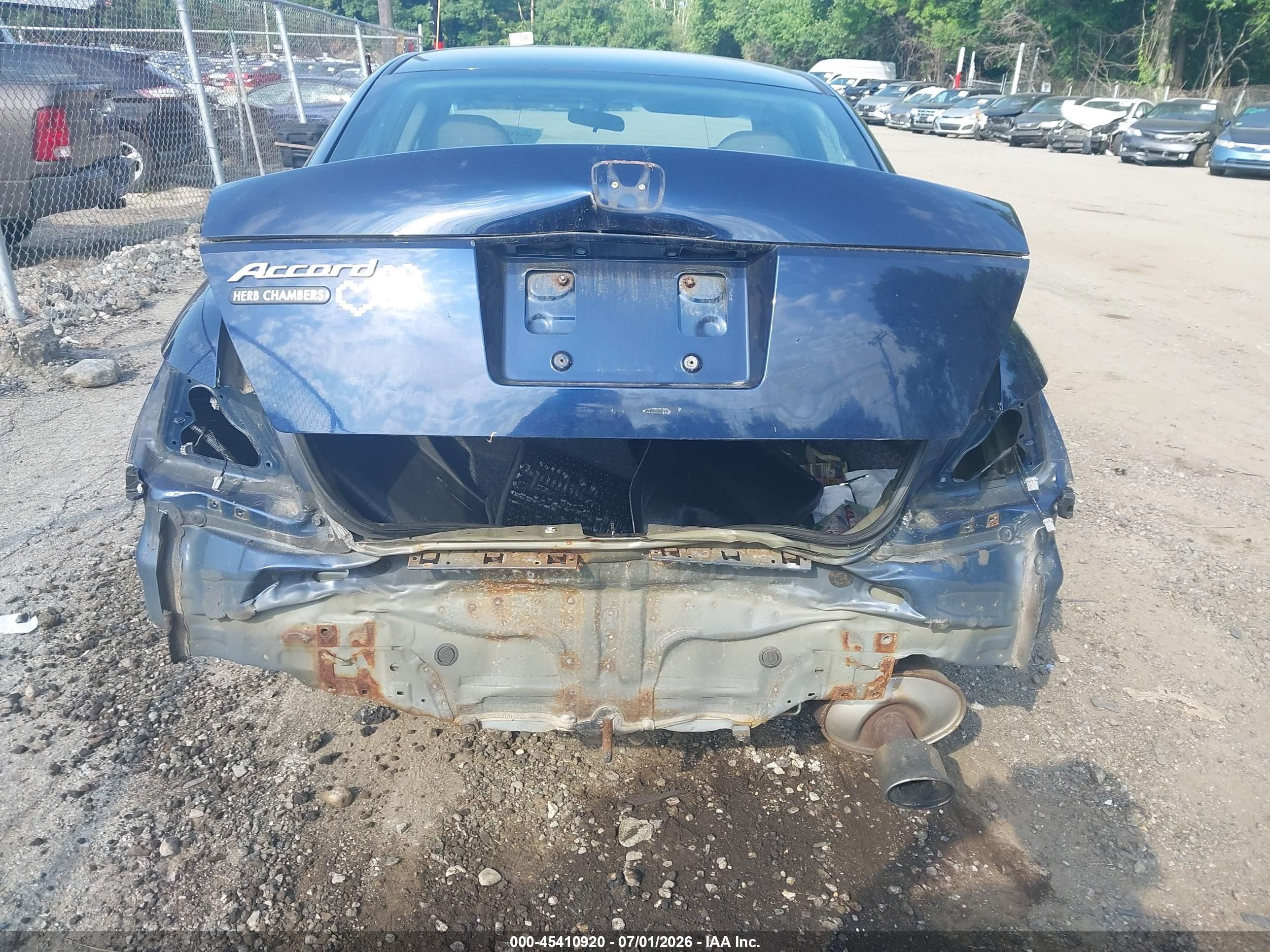 2010 Honda Accord 2.4 Ex Blue vin: 1HGCP2F77AA009591