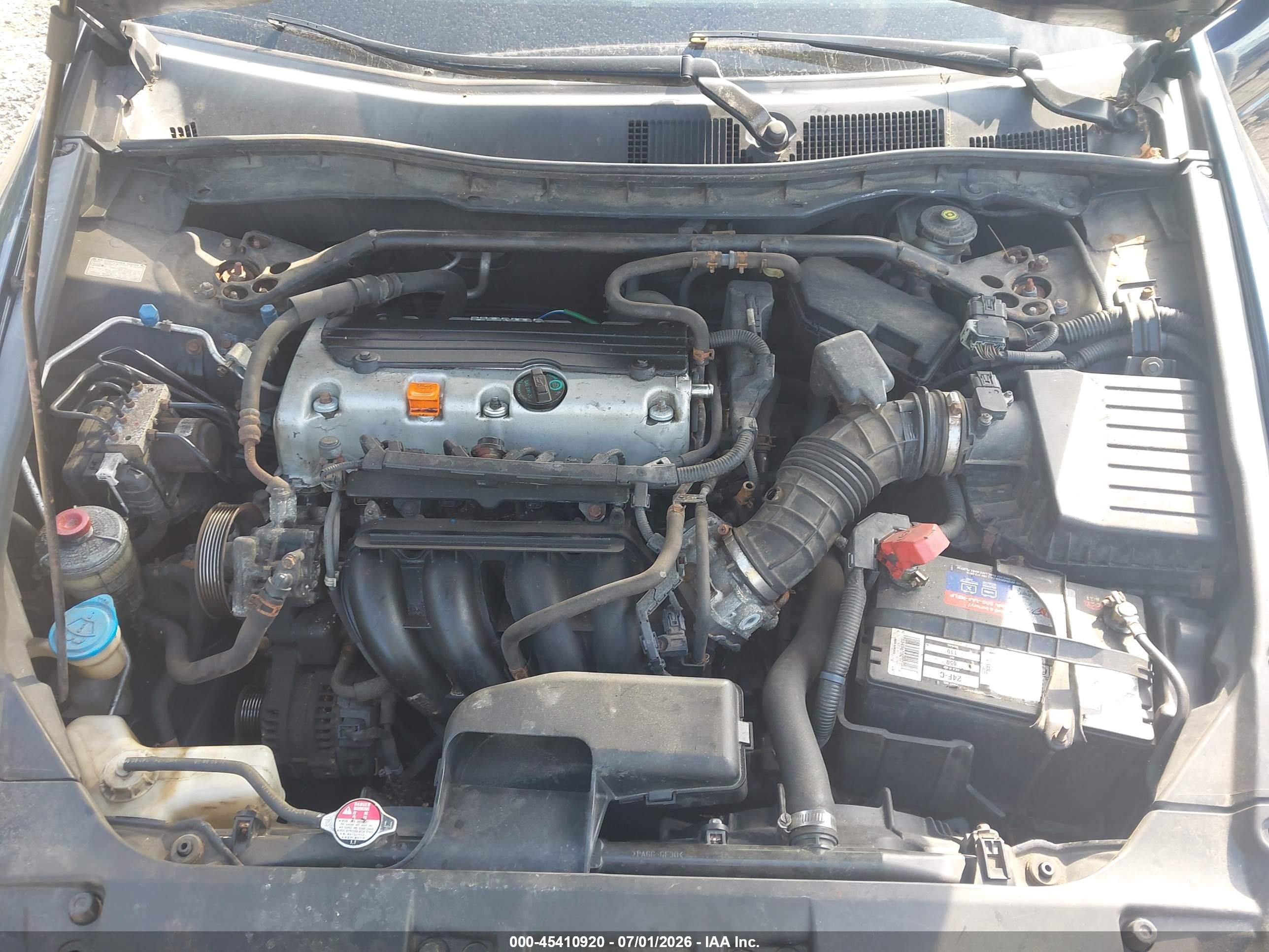 2010 Honda Accord 2.4 Ex Blue vin: 1HGCP2F77AA009591