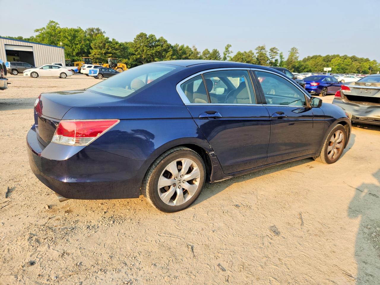 2010 Honda Accord Ex Blue vin: 1HGCP2F77AA011132