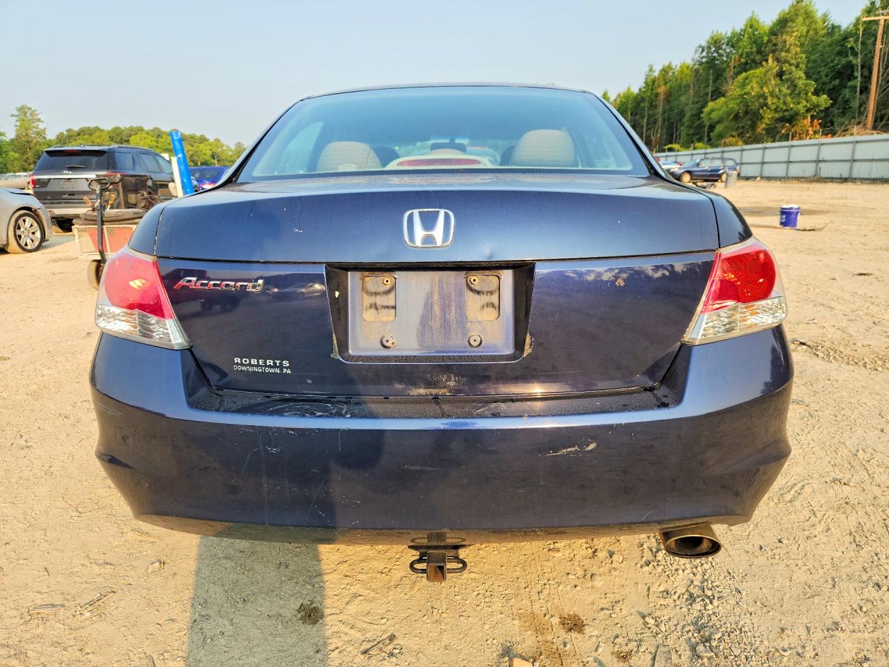 2010 Honda Accord Ex Blue vin: 1HGCP2F77AA011132