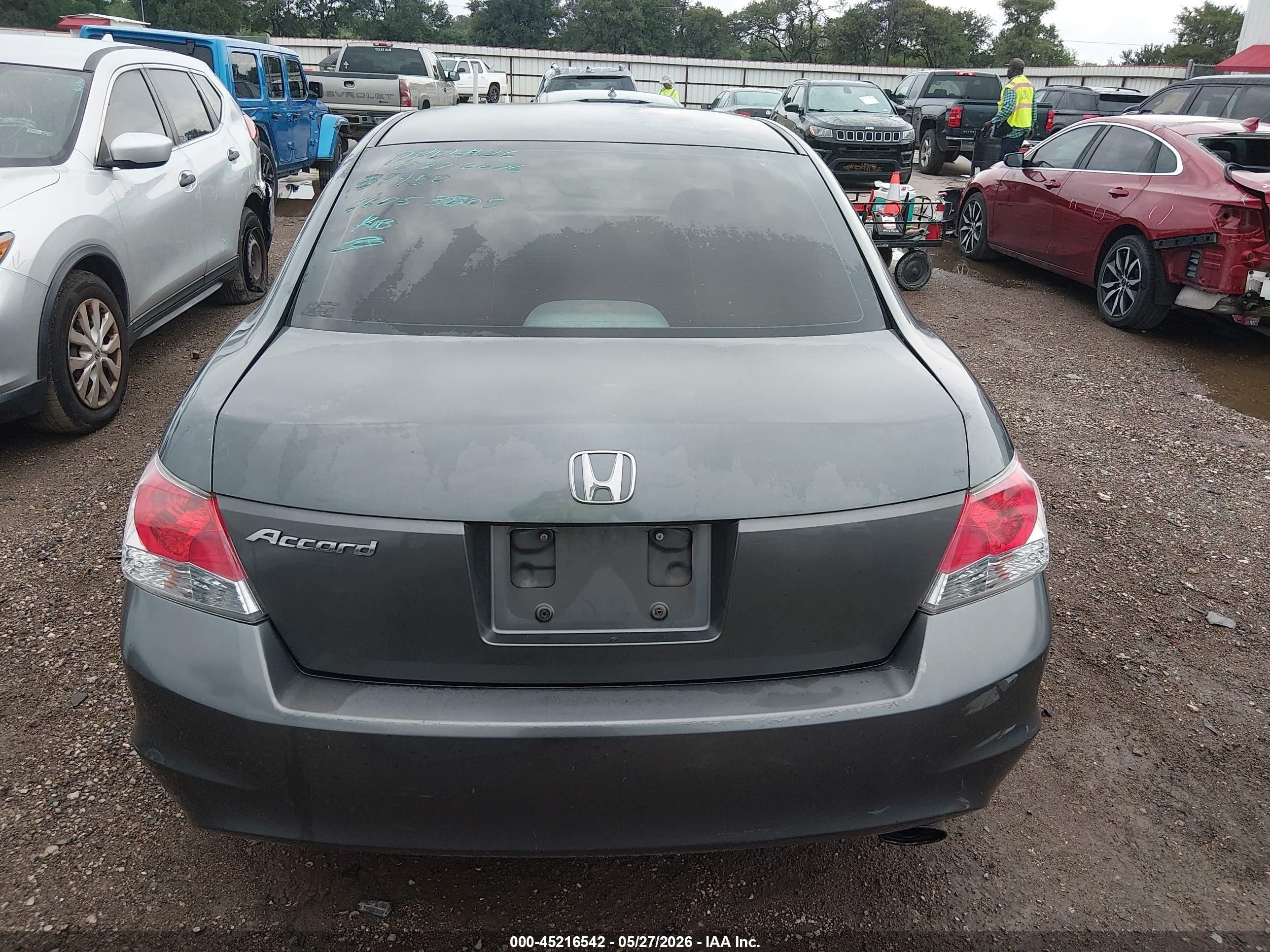 2010 Honda Accord 2.4 Ex Серый vin: 1HGCP2F77AA039240