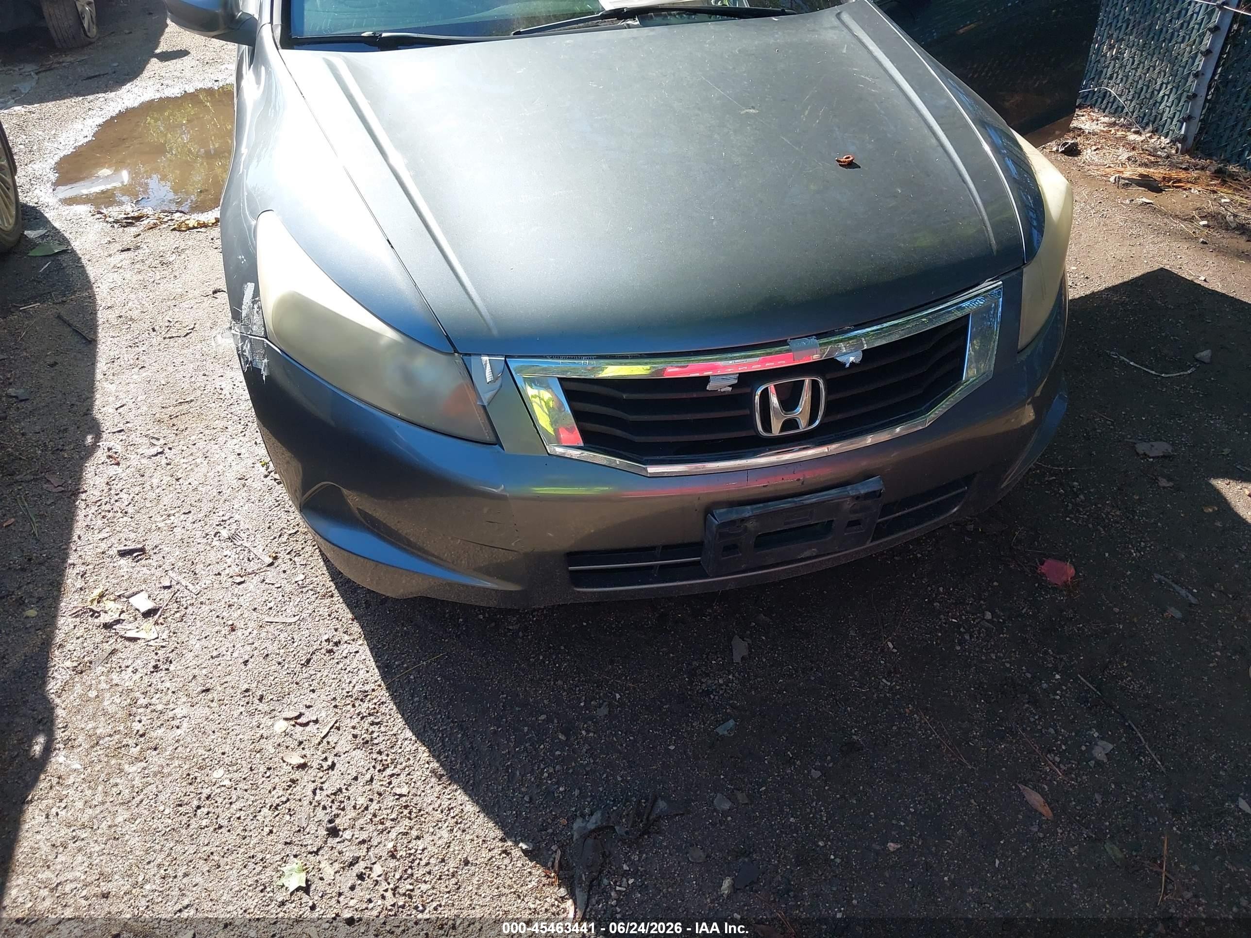 2010 Honda Accord 2.4 Ex Gray vin: 1HGCP2F77AA048990
