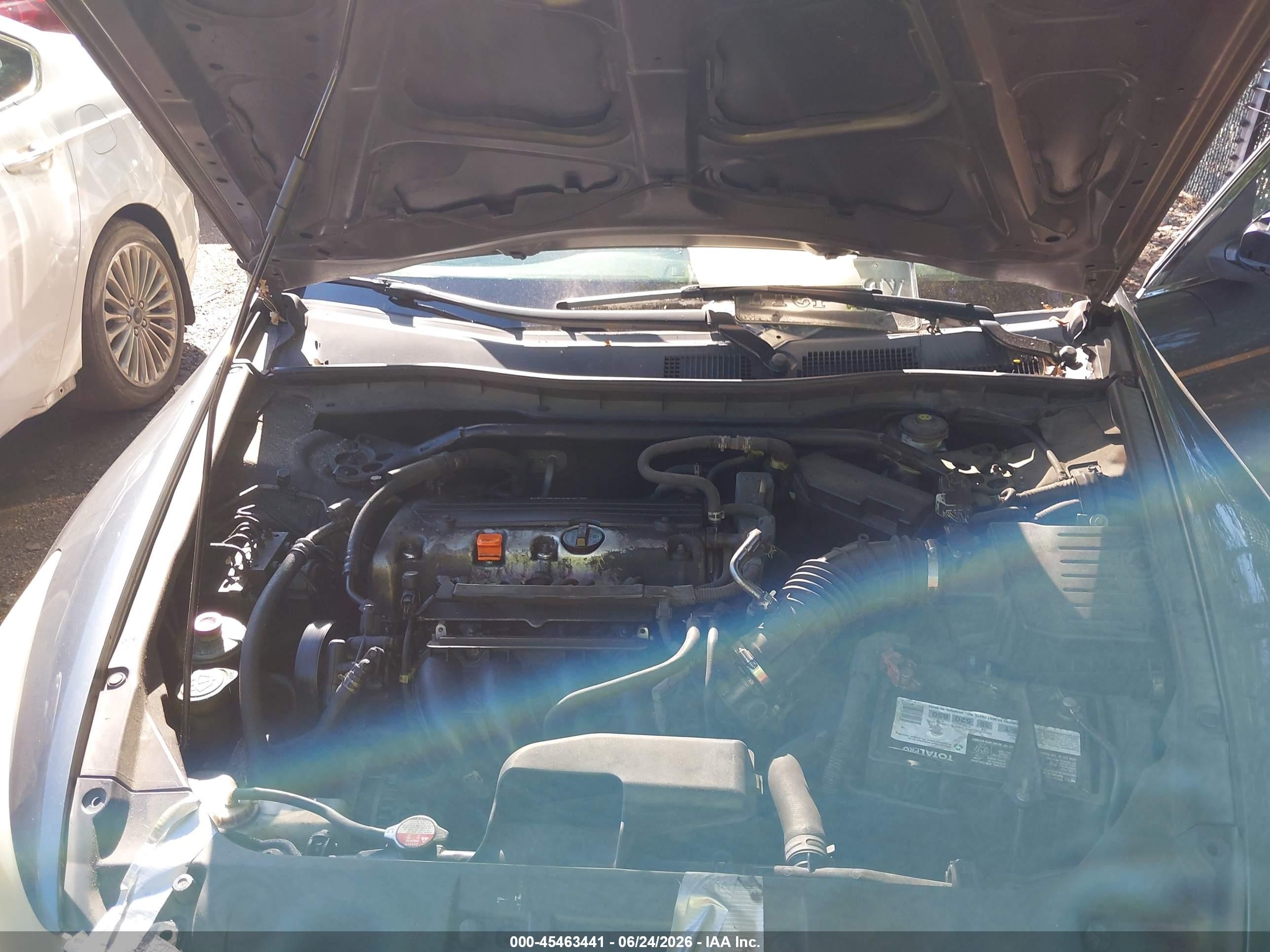 2010 Honda Accord 2.4 Ex Gray vin: 1HGCP2F77AA048990