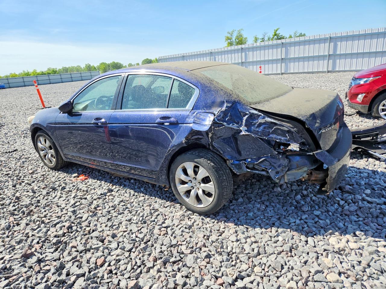 2010 Honda Accord Ex Blue vin: 1HGCP2F77AA130413