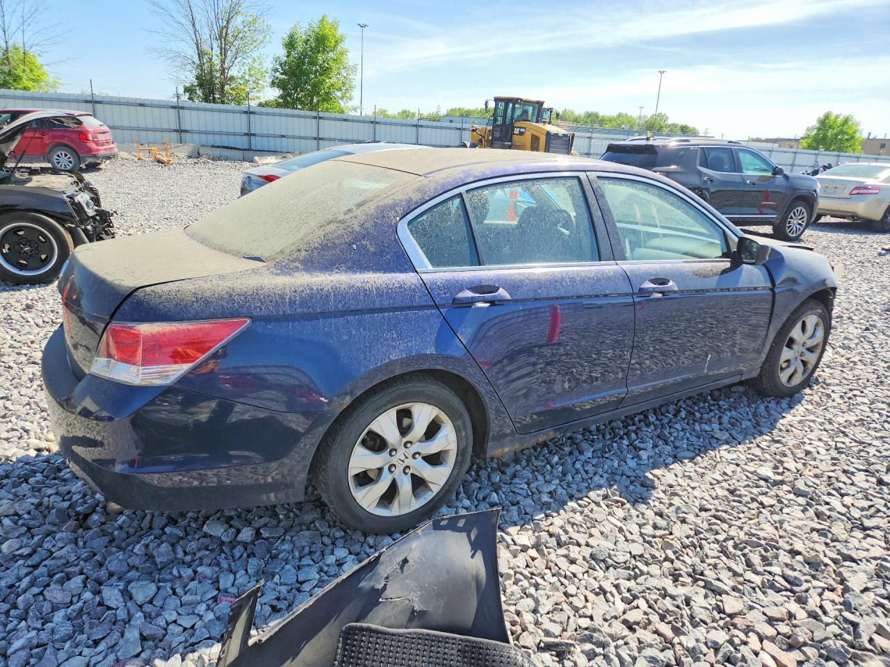 2010 Honda Accord Ex Blue vin: 1HGCP2F77AA130413