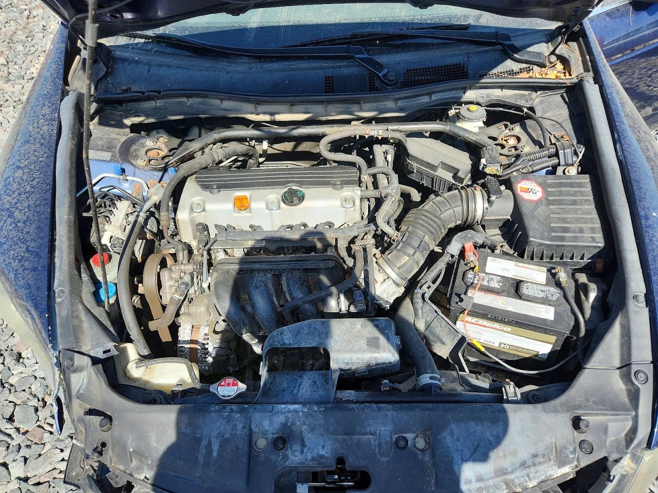 2010 Honda Accord Ex Blue vin: 1HGCP2F77AA130413