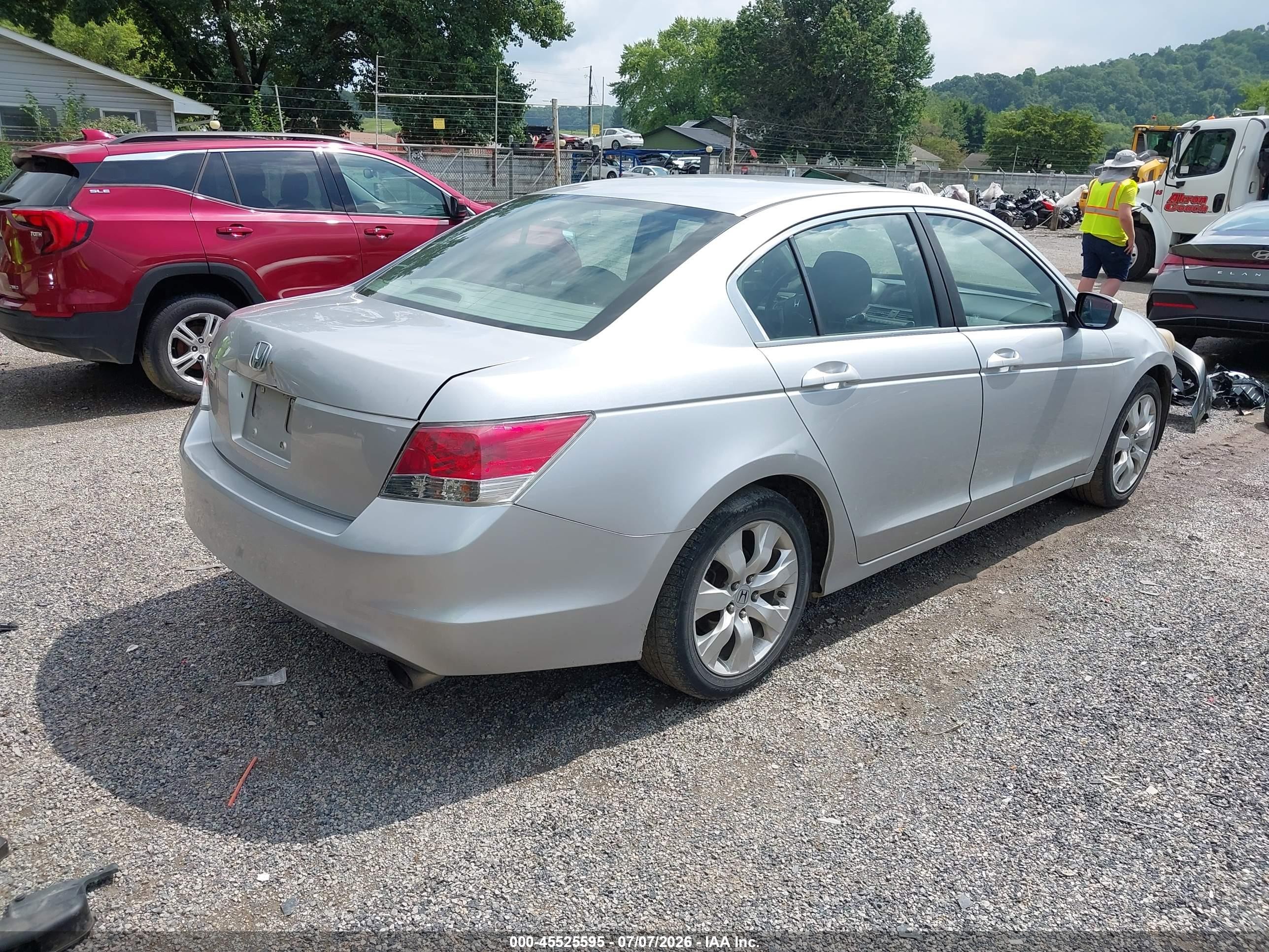 2010 Honda Accord 2.4 Ex Silver vin: 1HGCP2F77AA149639