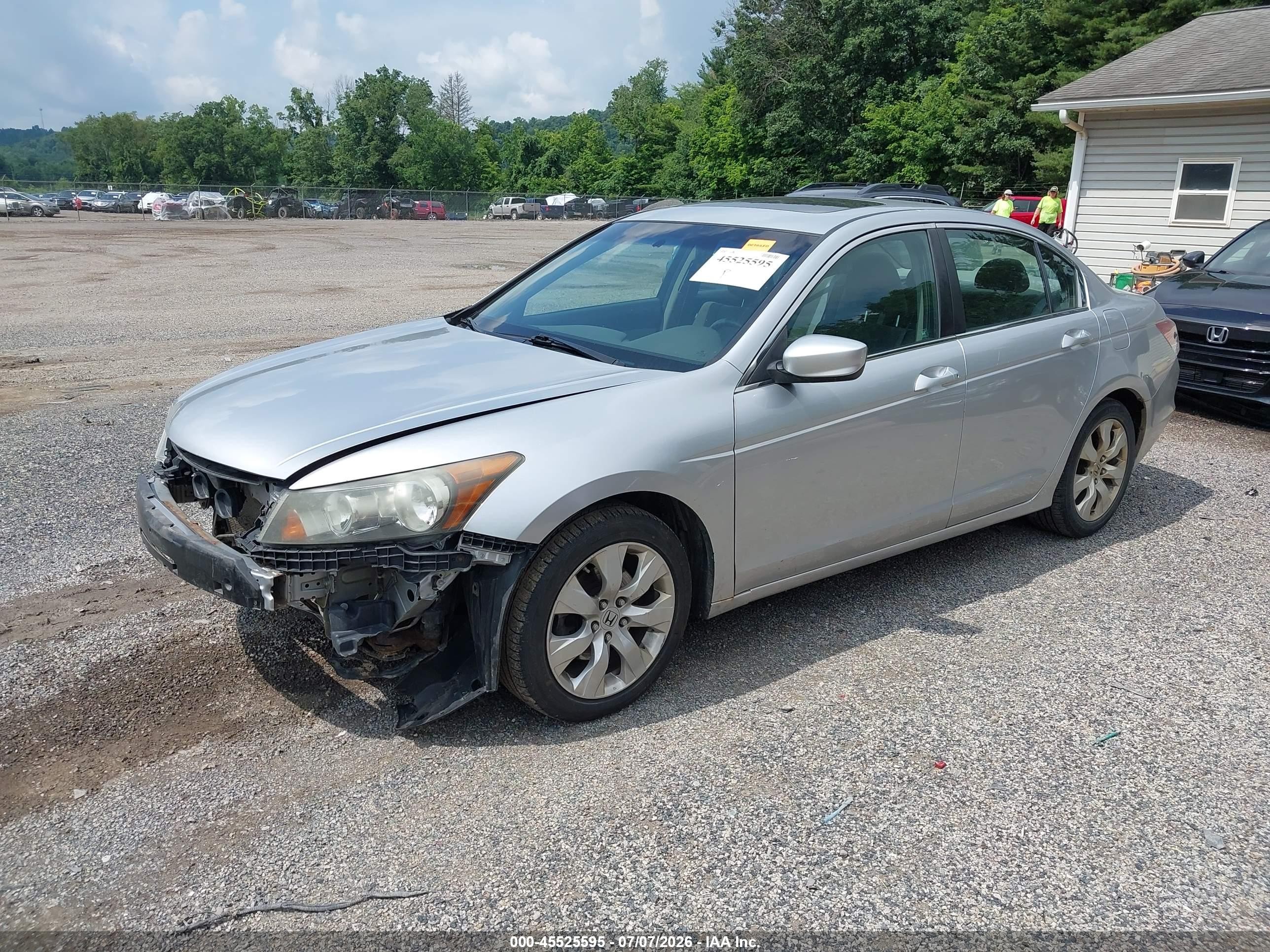 2010 Honda Accord 2.4 Ex Silver vin: 1HGCP2F77AA149639