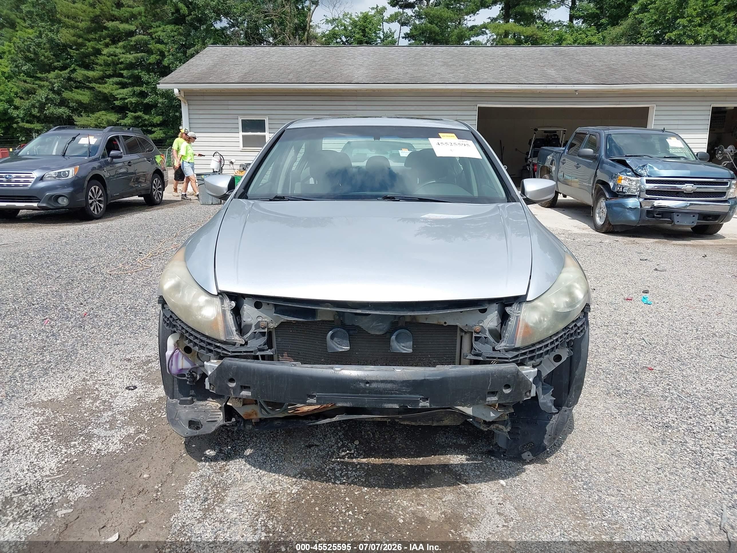 2010 Honda Accord 2.4 Ex Silver vin: 1HGCP2F77AA149639