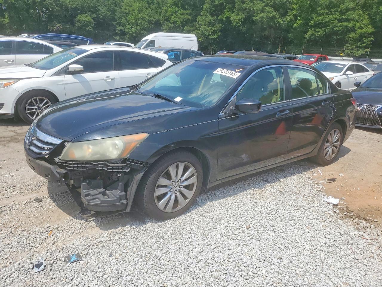 2011 Honda Accord Ex Black vin: 1HGCP2F77BA009012