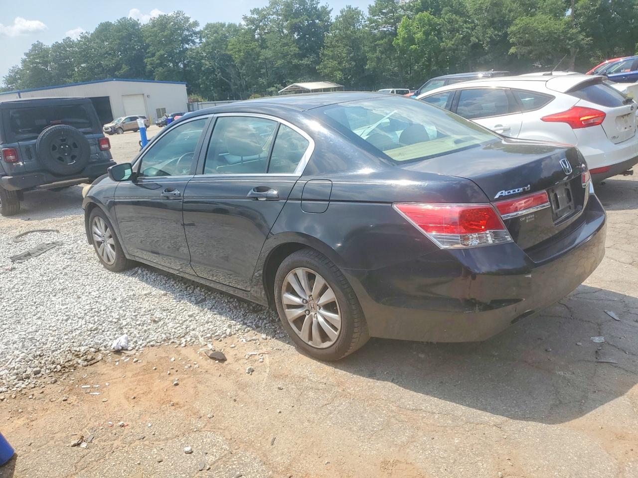 2011 Honda Accord Ex Black vin: 1HGCP2F77BA009012