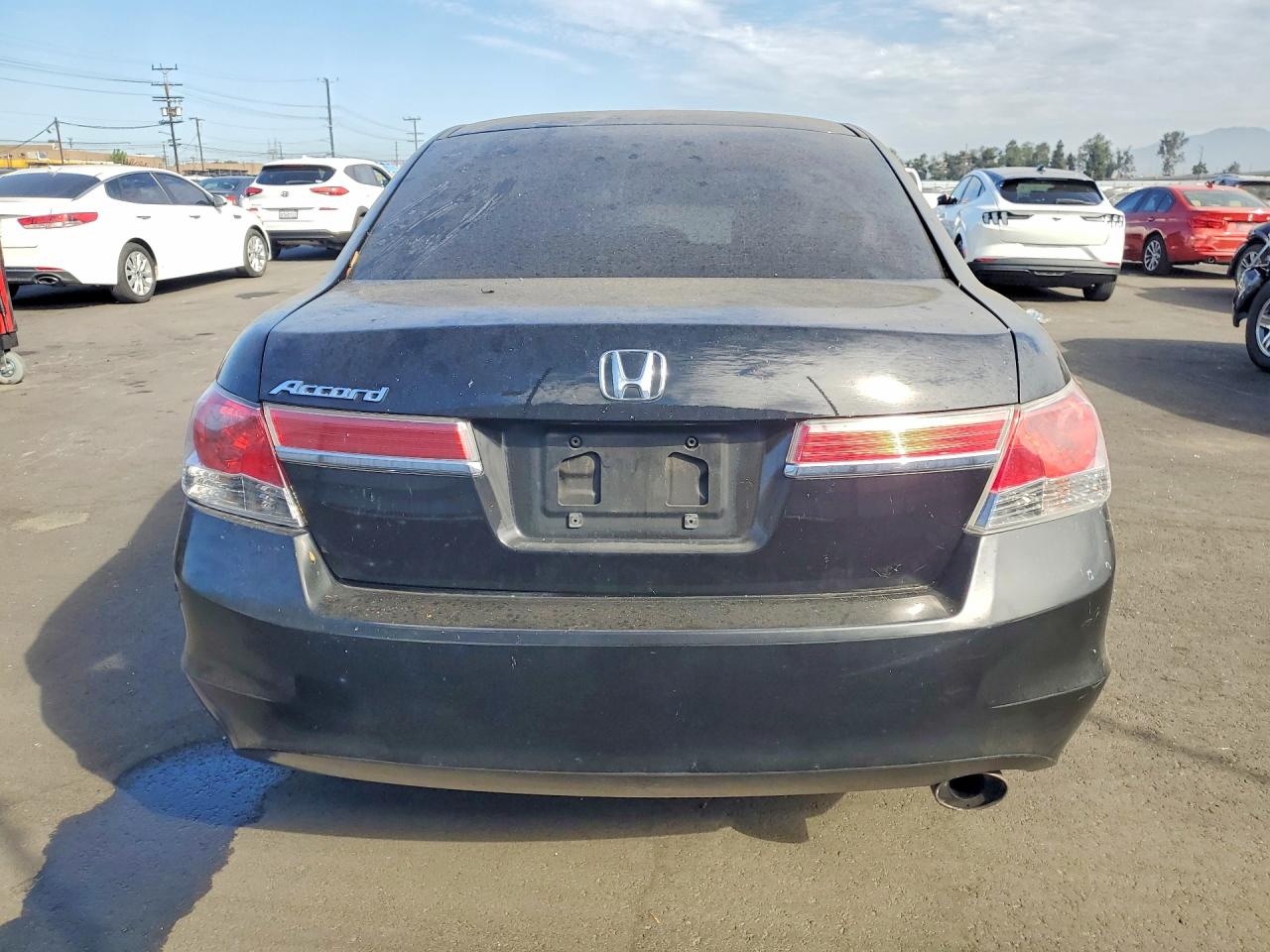 2011 Honda Accord Ex Black vin: 1HGCP2F77BA045816