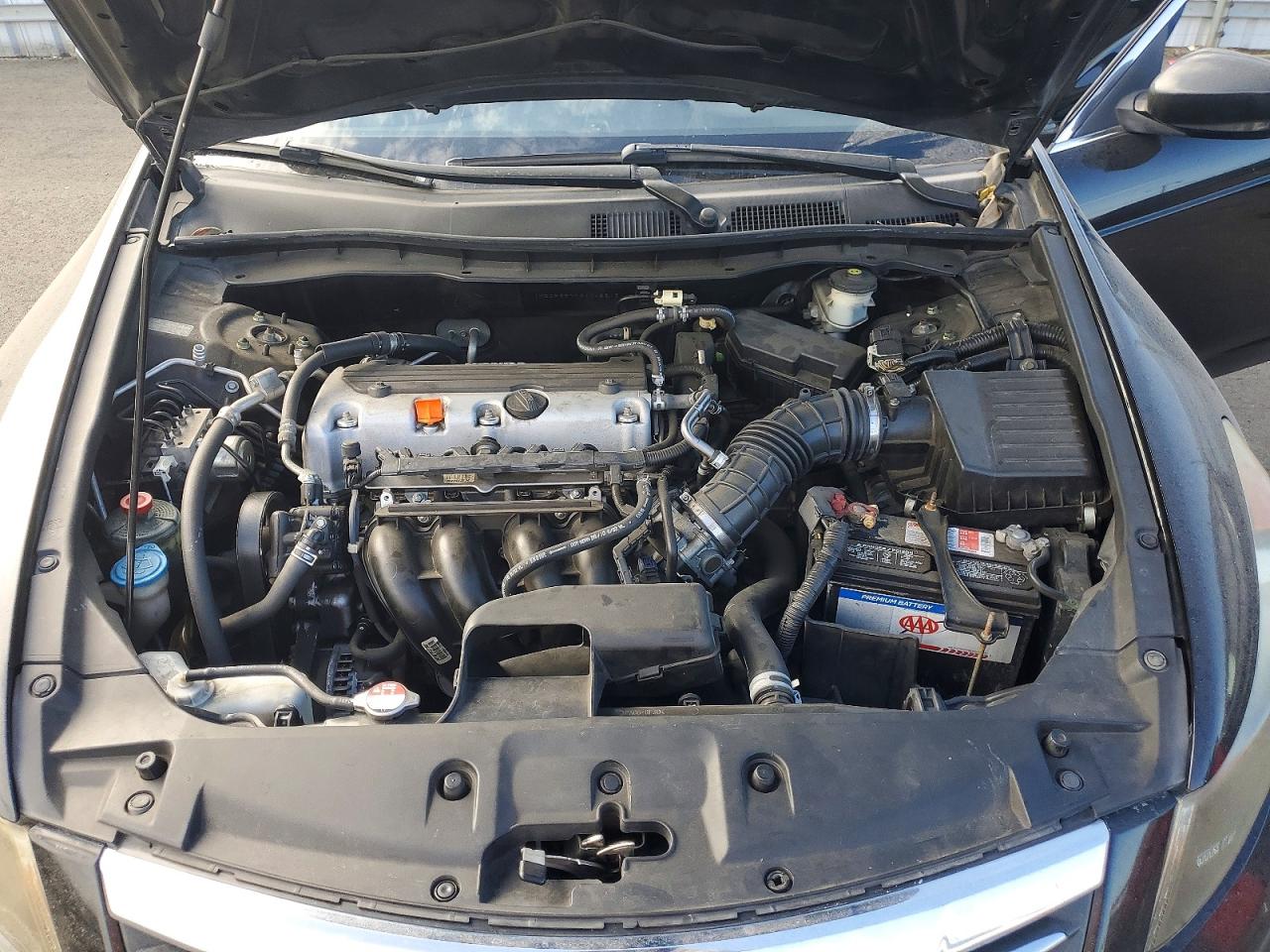 2011 Honda Accord Ex Black vin: 1HGCP2F77BA045816