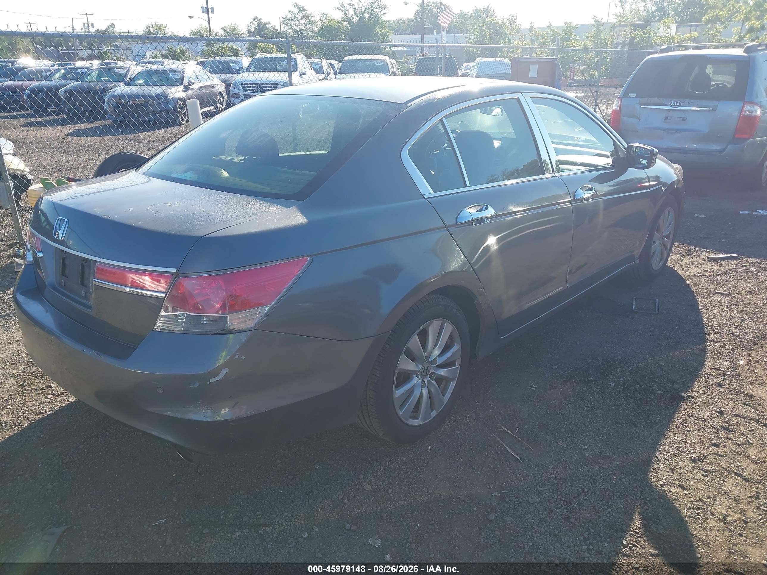 2011 Honda Accord 2.4 Ex Gray vin: 1HGCP2F77BA091999