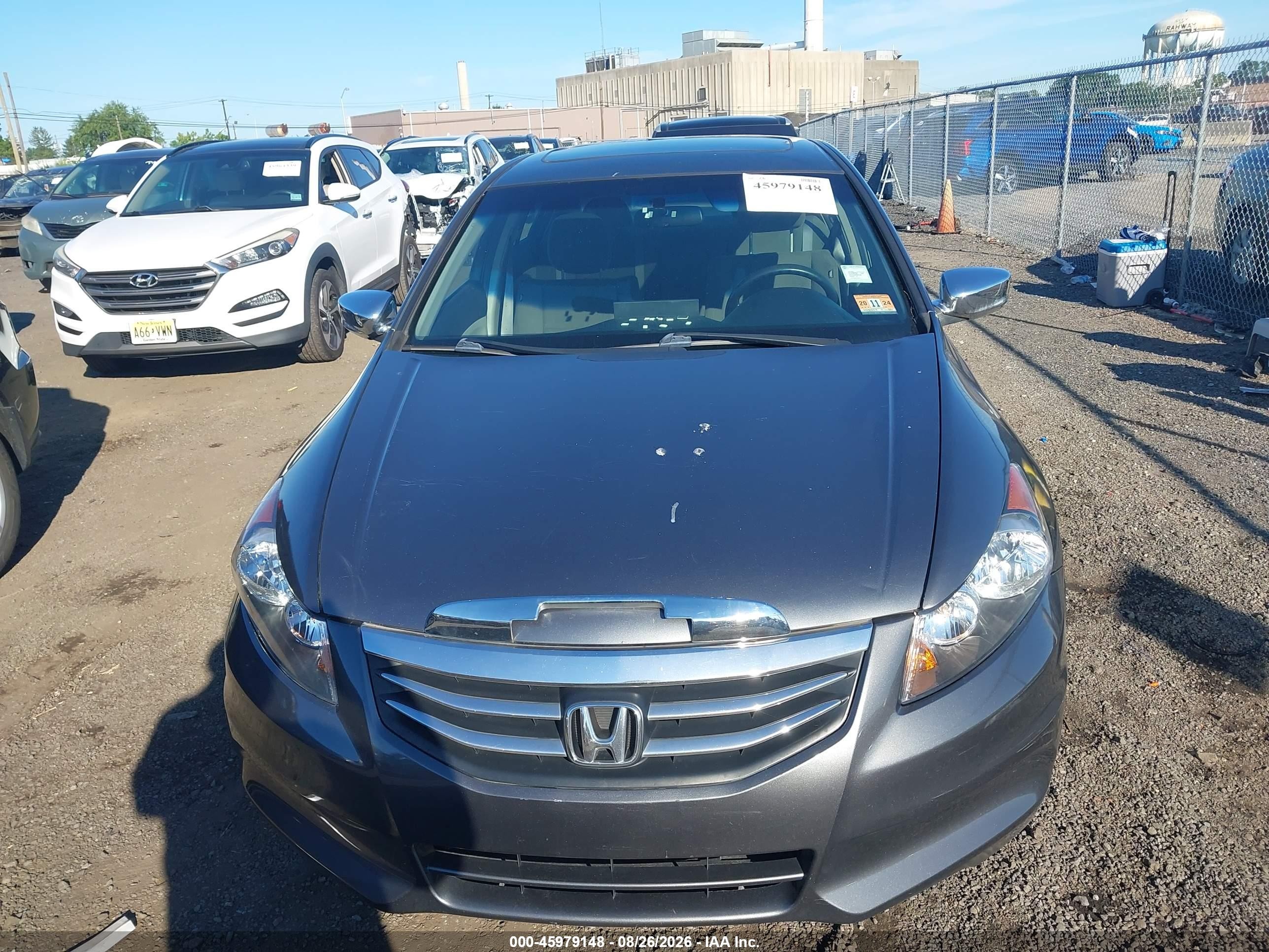 2011 Honda Accord 2.4 Ex Gray vin: 1HGCP2F77BA091999