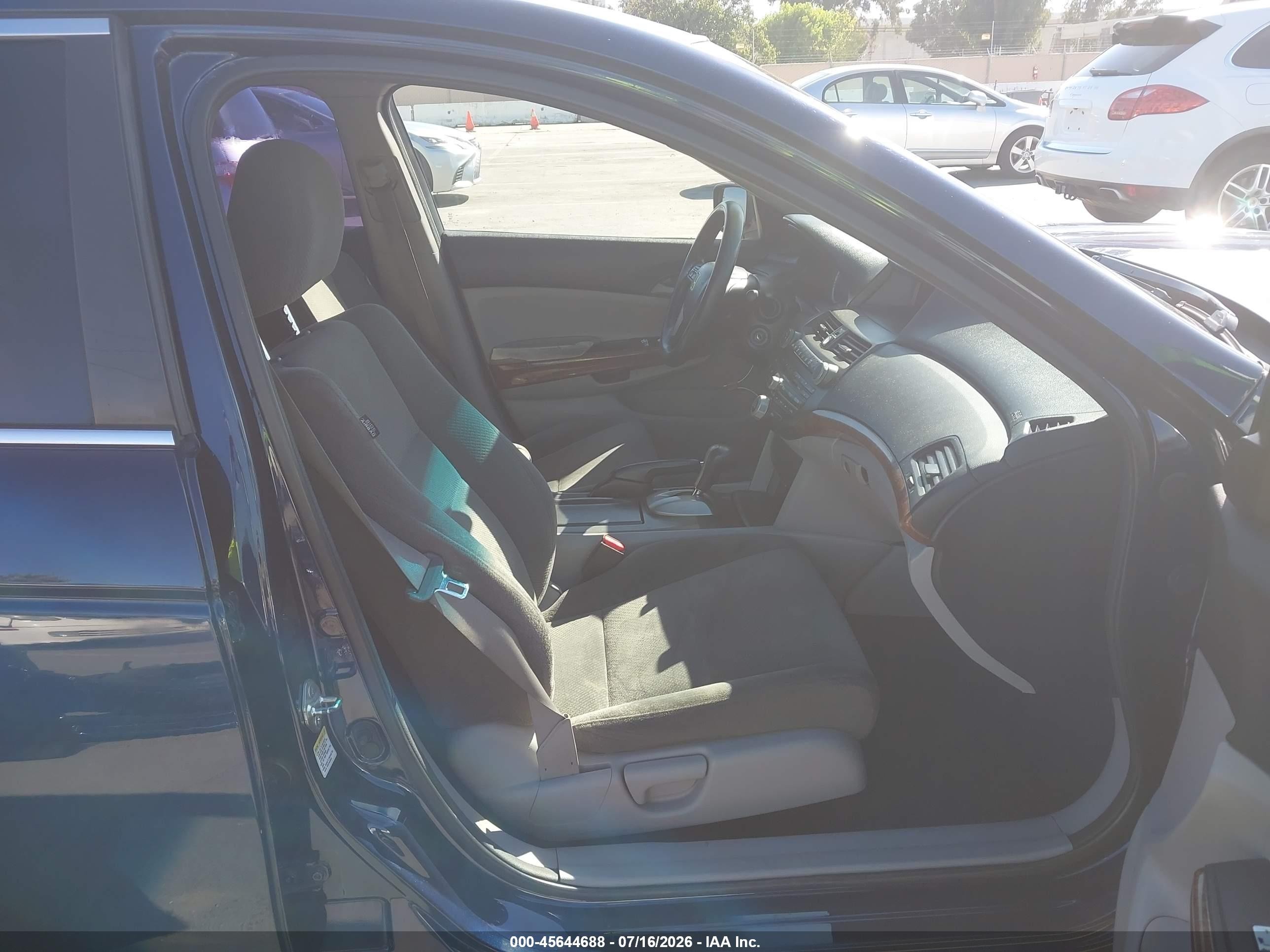 2012 Honda Accord 2.4 Ex Blue vin: 1HGCP2F77CA053934