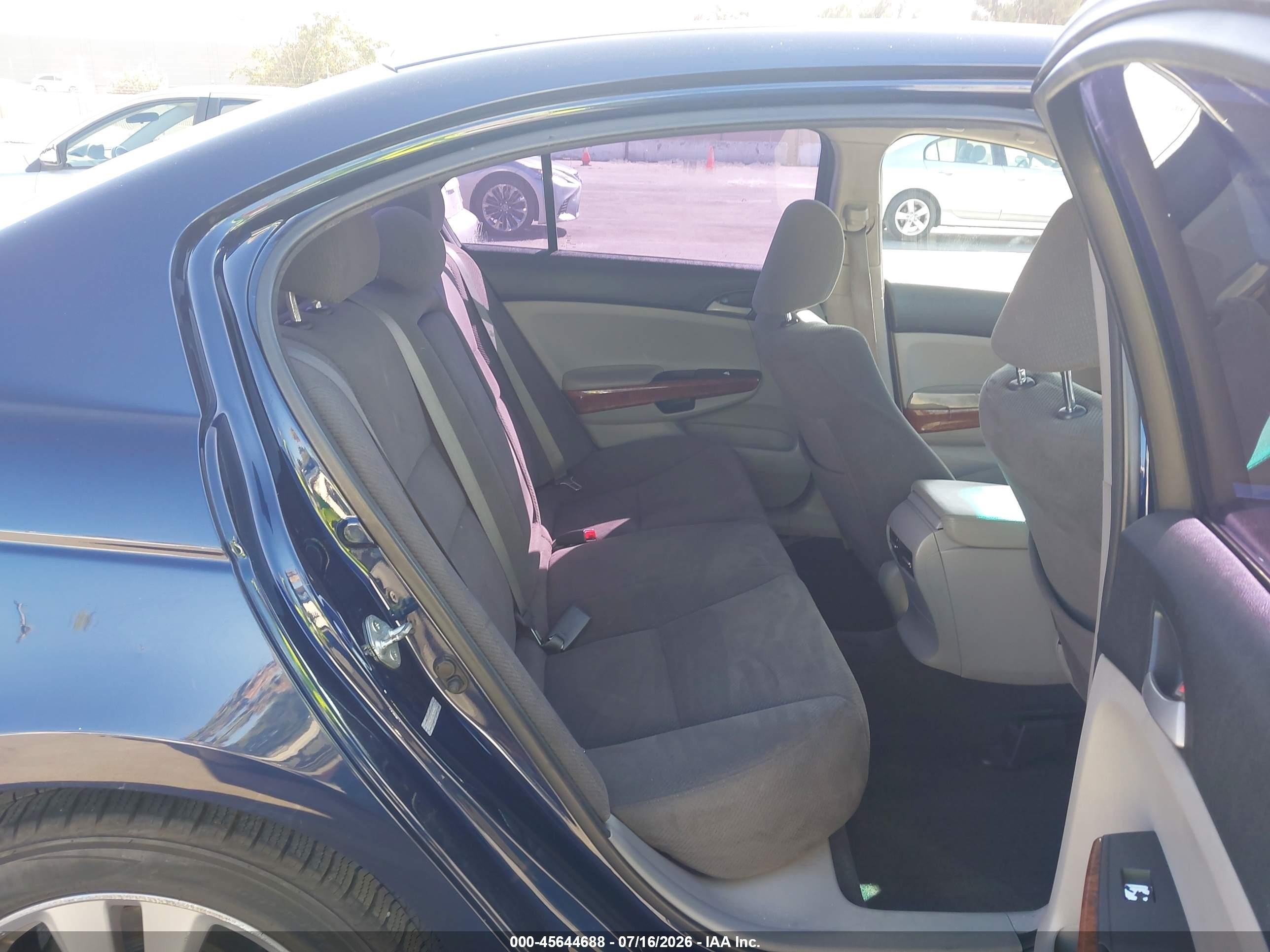 2012 Honda Accord 2.4 Ex Blue vin: 1HGCP2F77CA053934