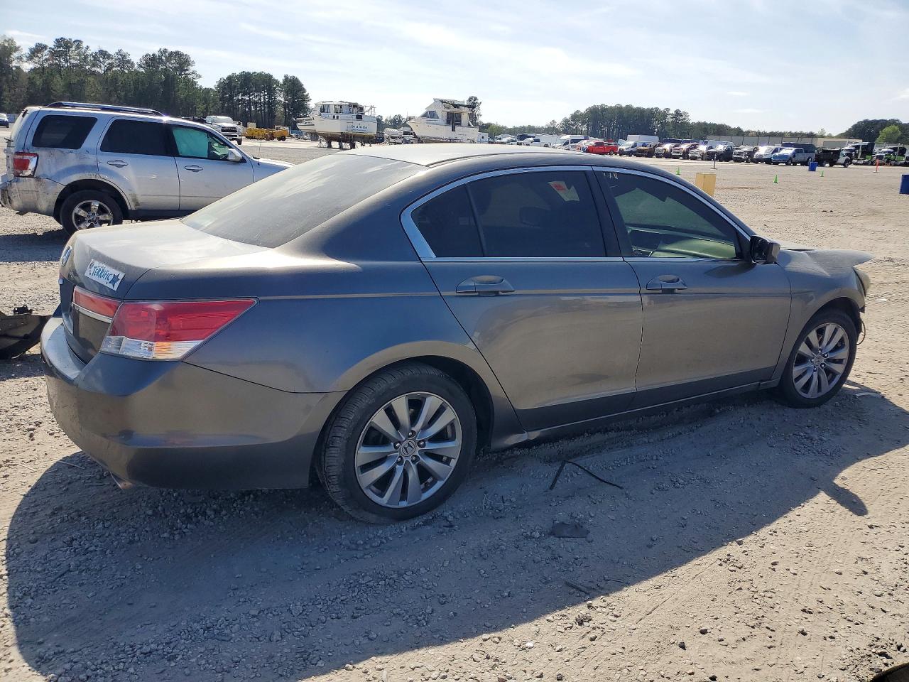 2012 Honda Accord Ex Gray vin: 1HGCP2F77CA068899