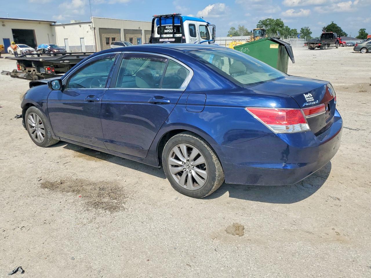 2012 Honda Accord Ex Синий vin: 1HGCP2F77CA085251
