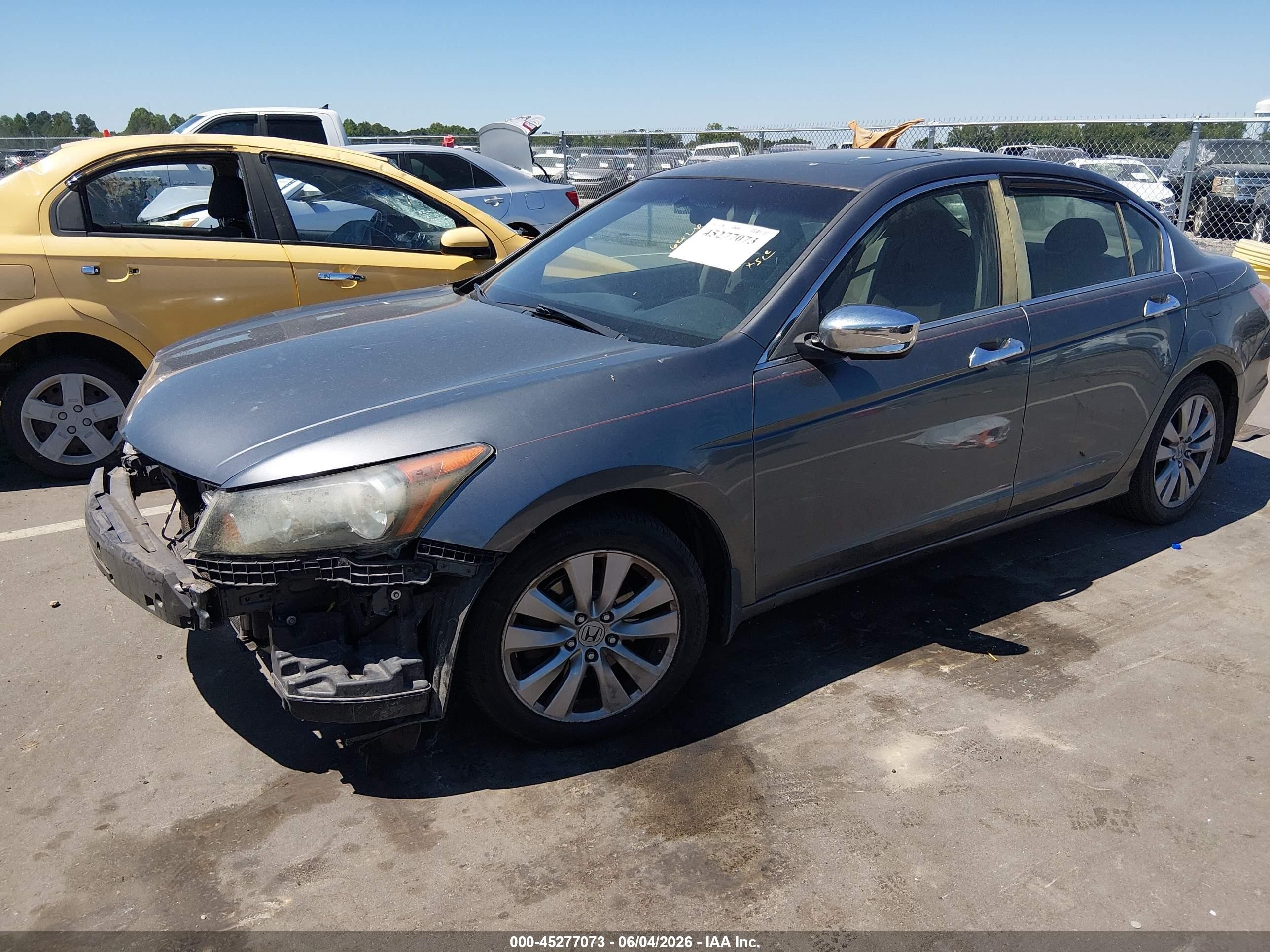 2012 Honda Accord 2.4 Ex Gray vin: 1HGCP2F77CA155671