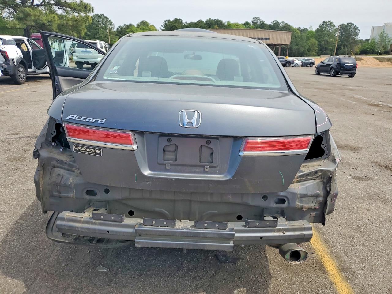 2012 Honda Accord Ex Silver vin: 1HGCP2F77CA216145