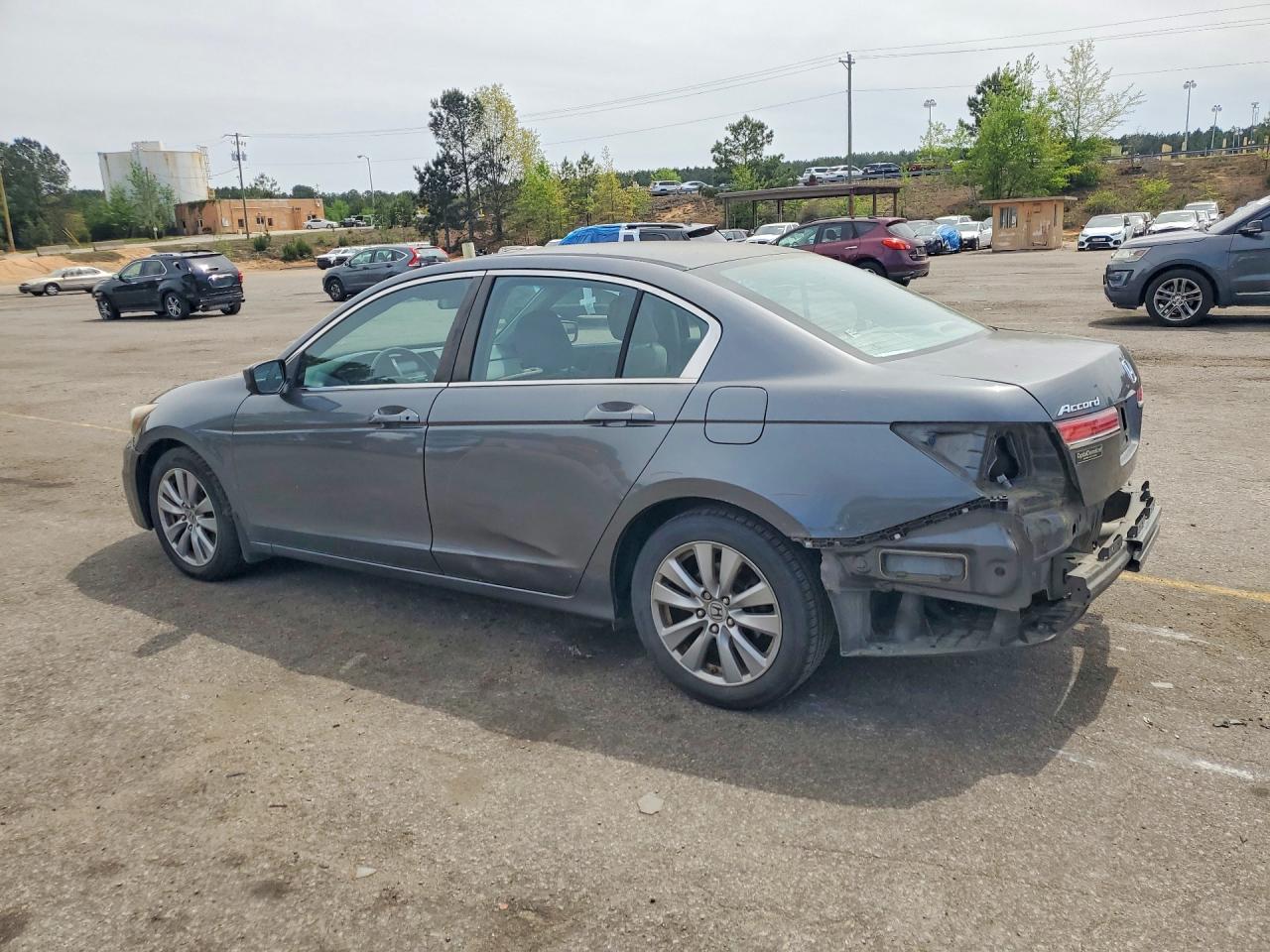 2012 Honda Accord Ex Silver vin: 1HGCP2F77CA216145