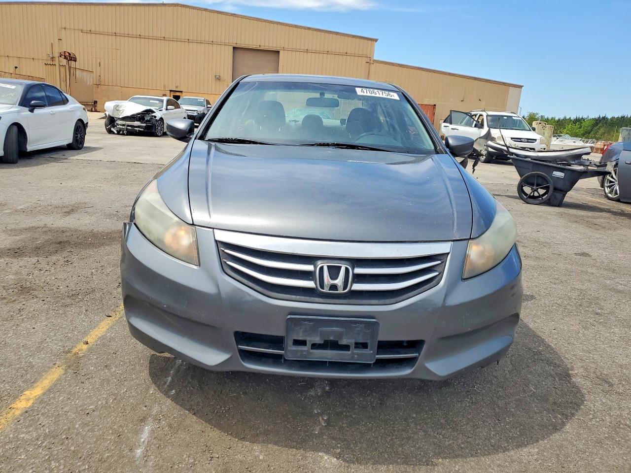 2012 Honda Accord Ex Silver vin: 1HGCP2F77CA216145