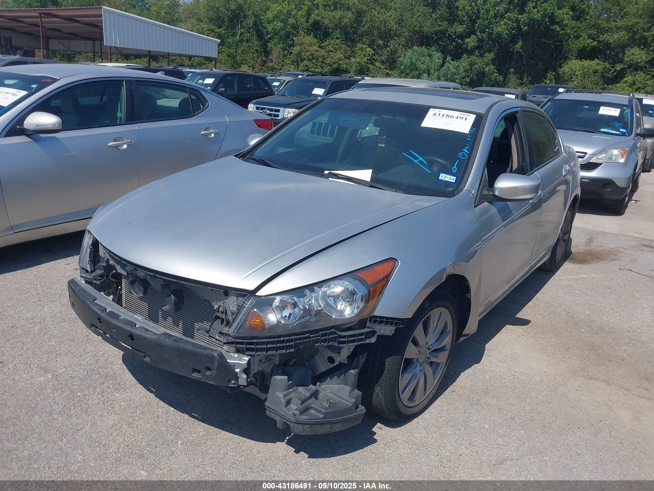 2012 Honda Accord 2.4 Ex Gray vin: 1HGCP2F77CA218641