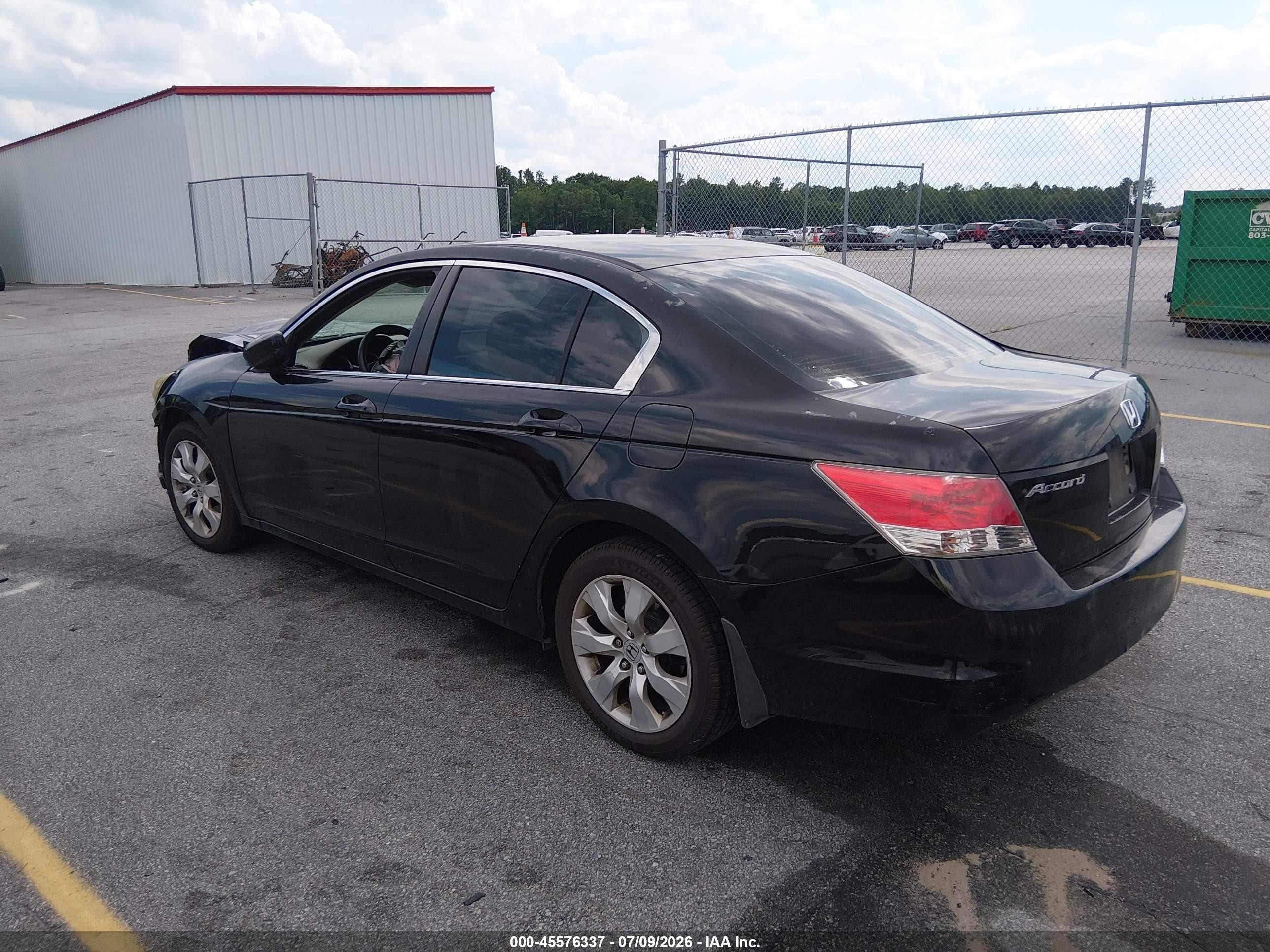 2010 Honda Accord 2.4 Ex Black vin: 1HGCP2F78AA008434