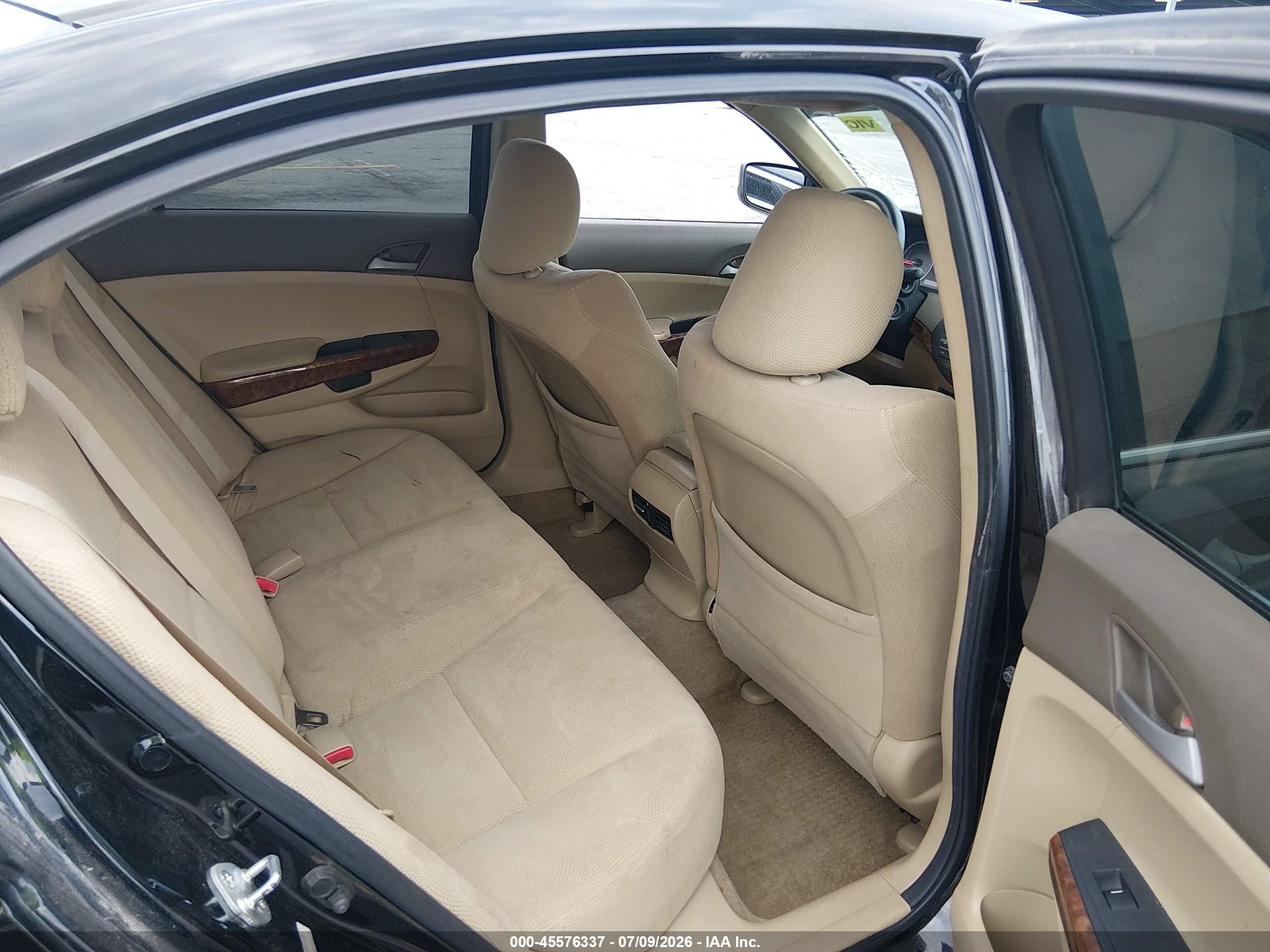 2010 Honda Accord 2.4 Ex Black vin: 1HGCP2F78AA008434