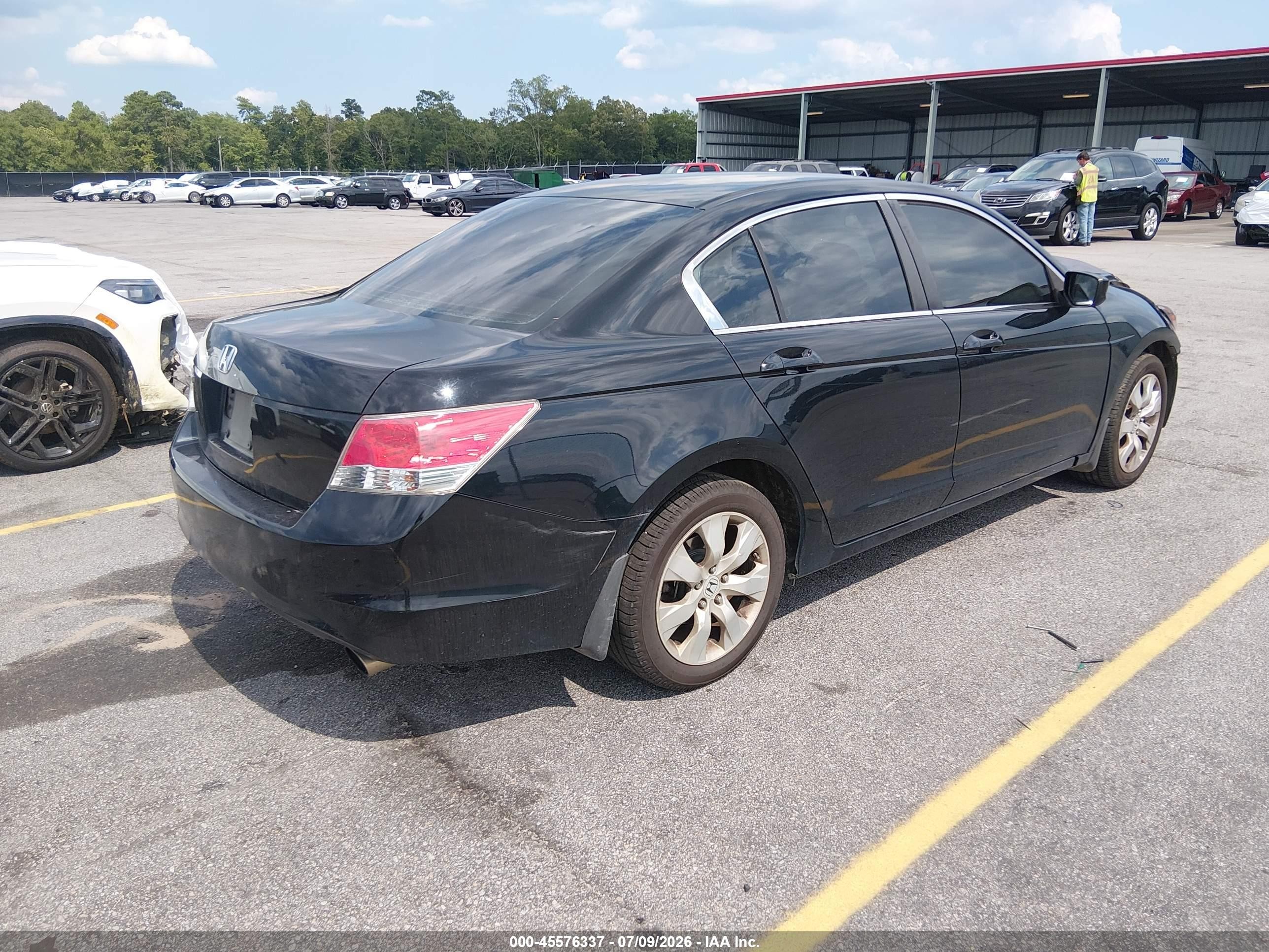 2010 Honda Accord 2.4 Ex Black vin: 1HGCP2F78AA008434