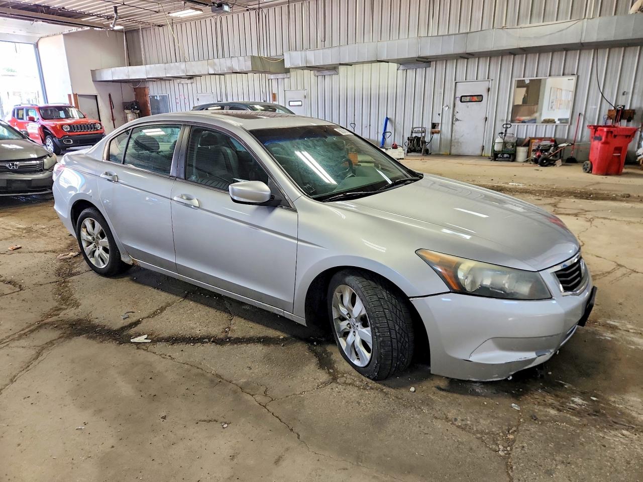 2010 Honda Accord Ex Silver vin: 1HGCP2F78AA075535