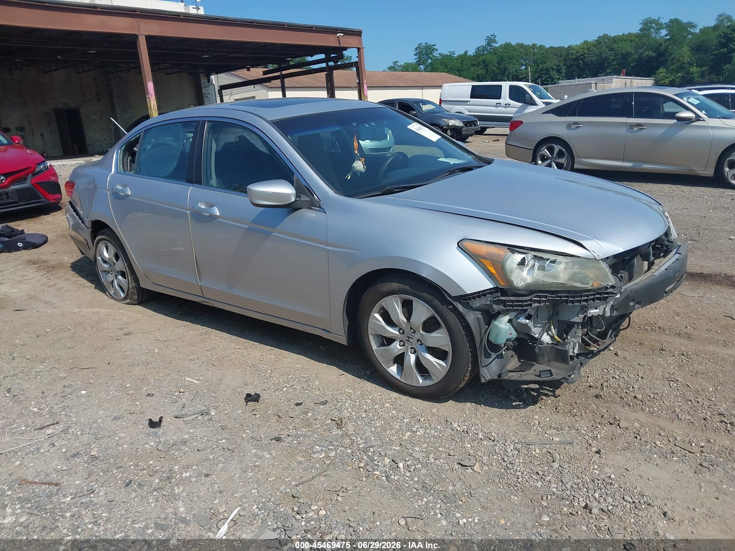 2010 Honda Accord 2.4 Ex Gray vin: 1HGCP2F78AA082808
