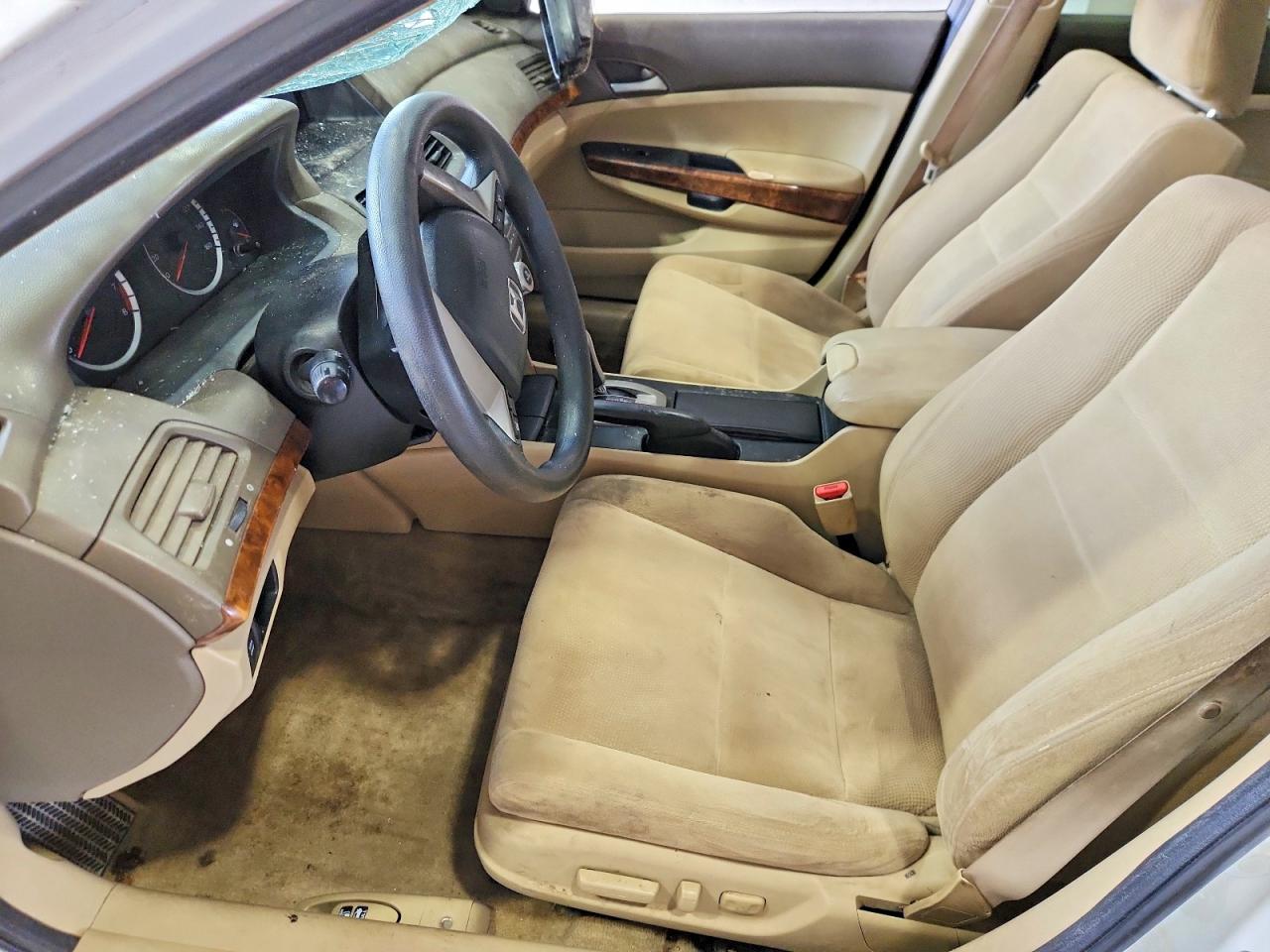 2010 Honda Accord Ex White vin: 1HGCP2F78AA083926