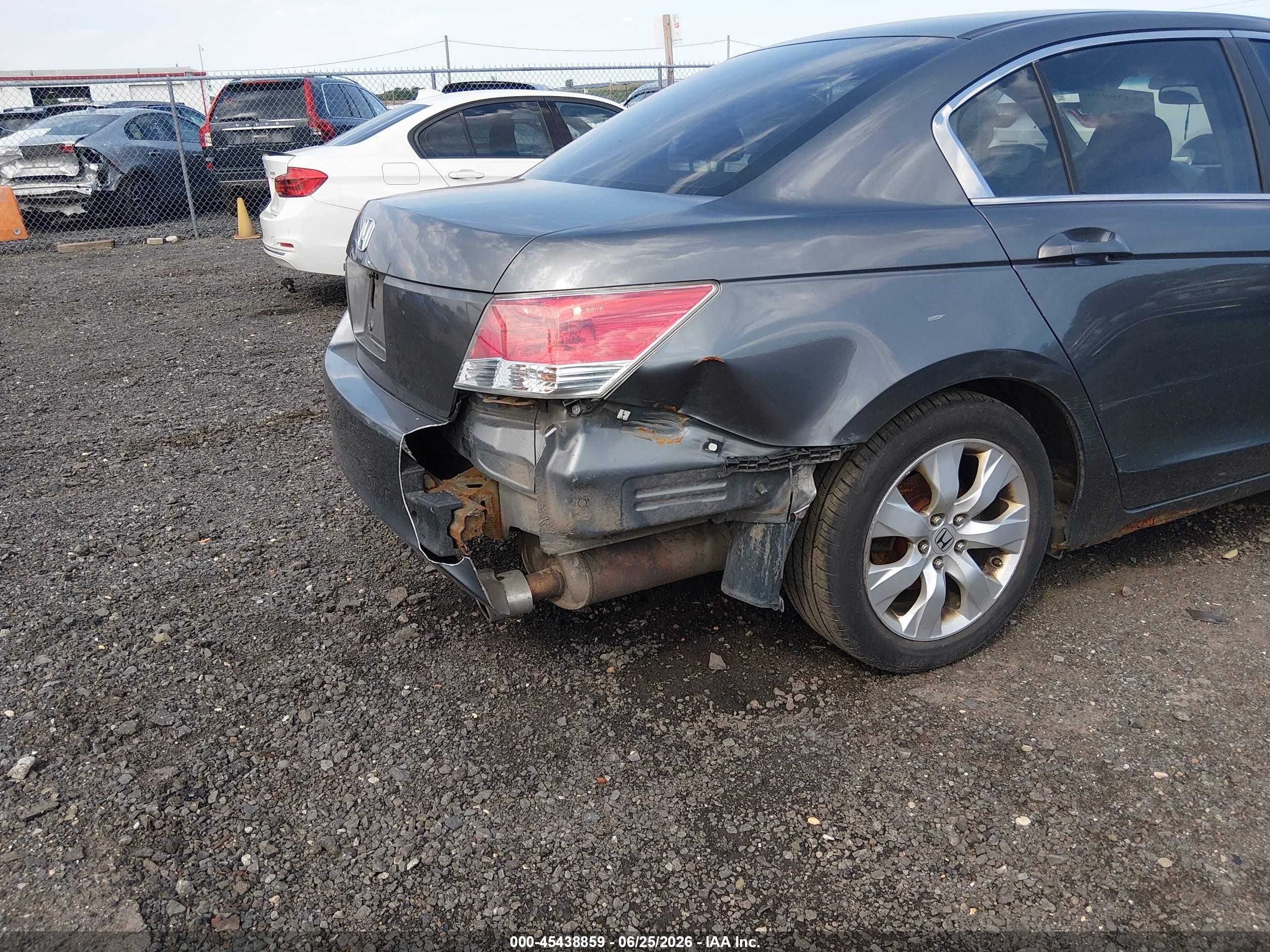 2010 Honda Accord 2.4 Ex Серый vin: 1HGCP2F78AA099219